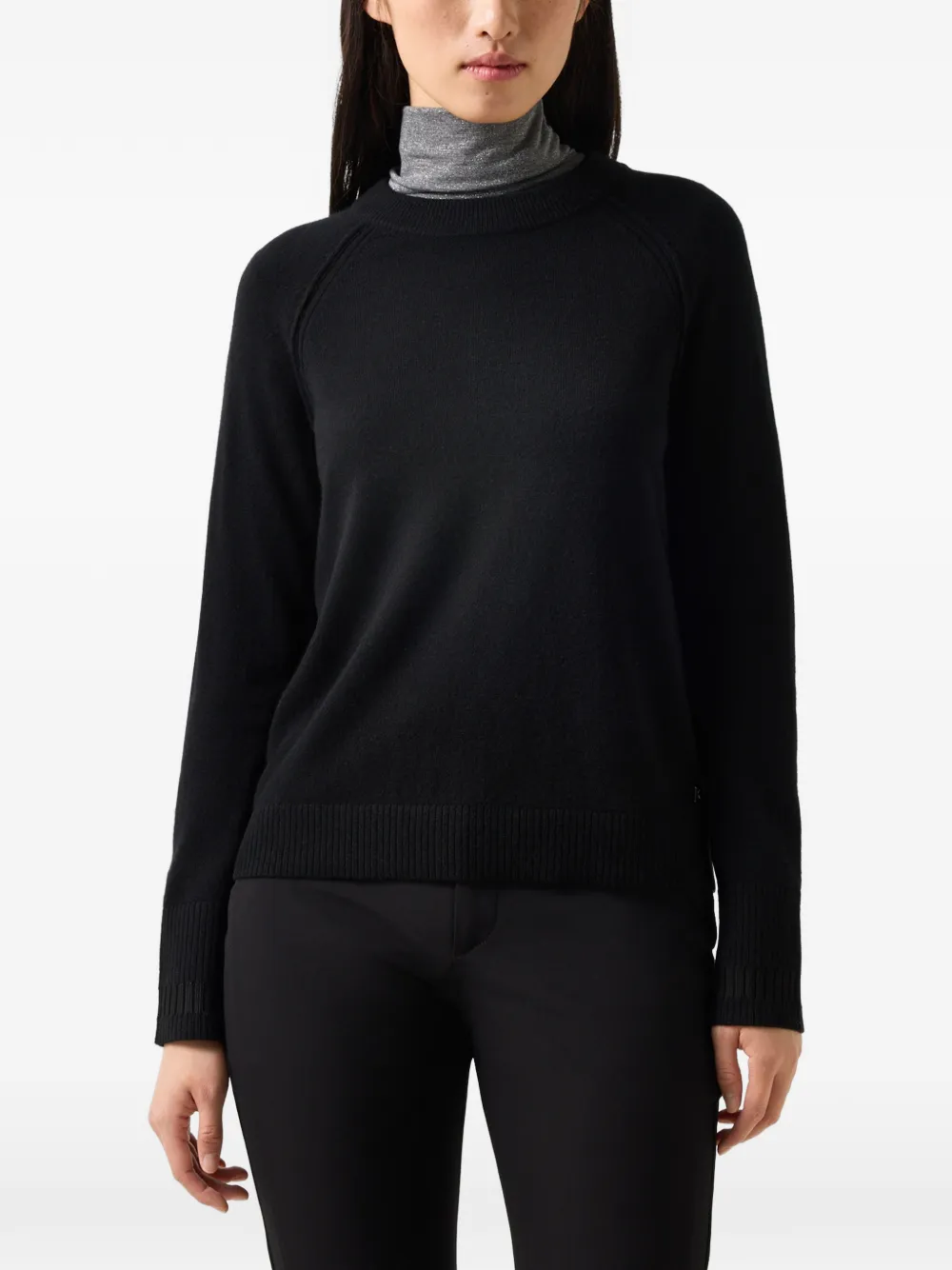BOGNER Vanessa raglan-sleeve sweater Zwart