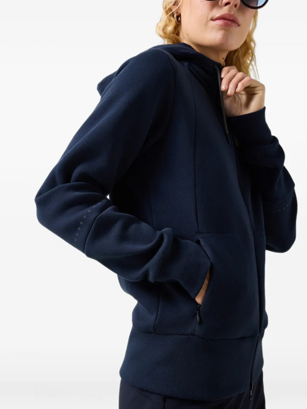 BOGNER FIRE+ICE Nada jack met capuchon en logo-detail Blauw