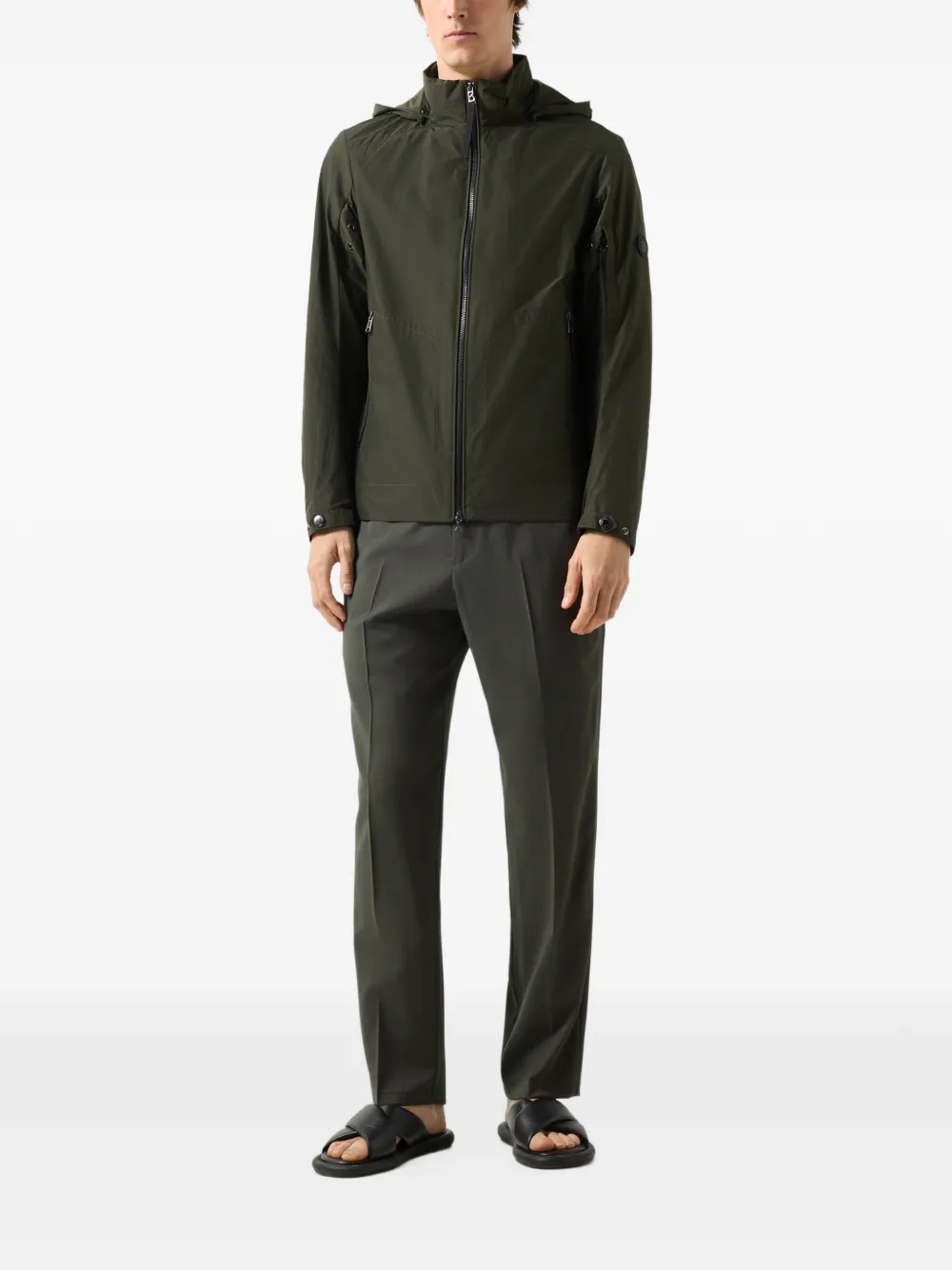 BOGNER Jacob hooded blouson jacket Groen