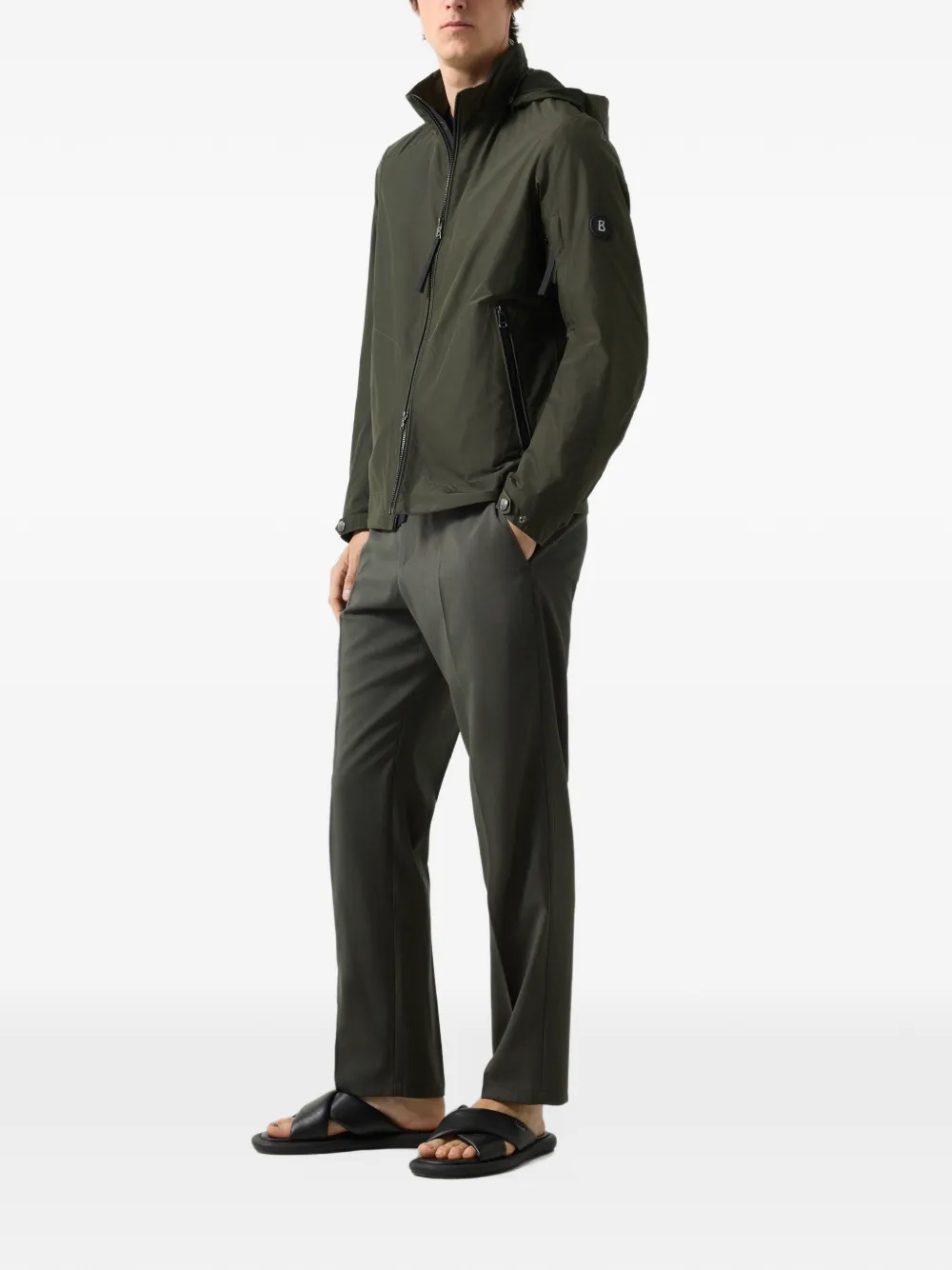 BOGNER Jacob hooded blouson jacket Groen