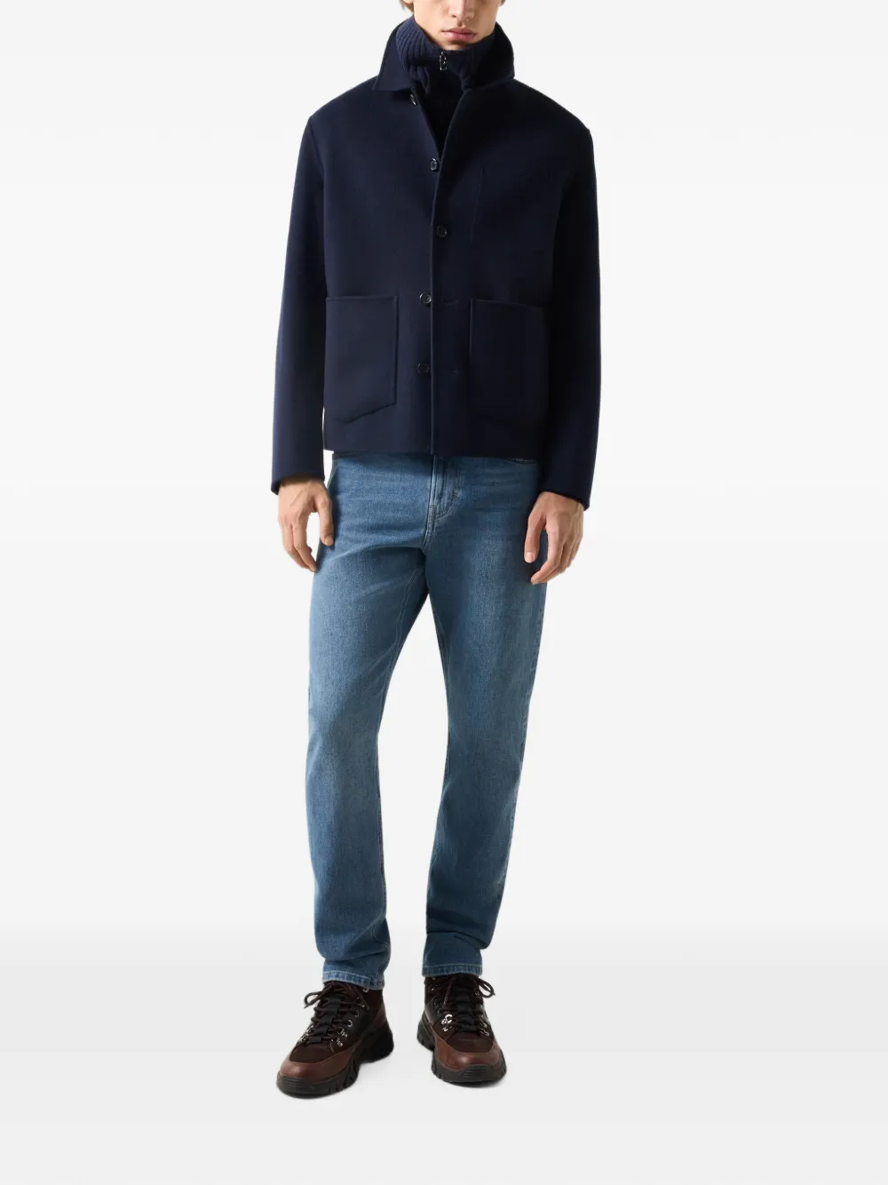 BOGNER Mirco wool jacket Blauw