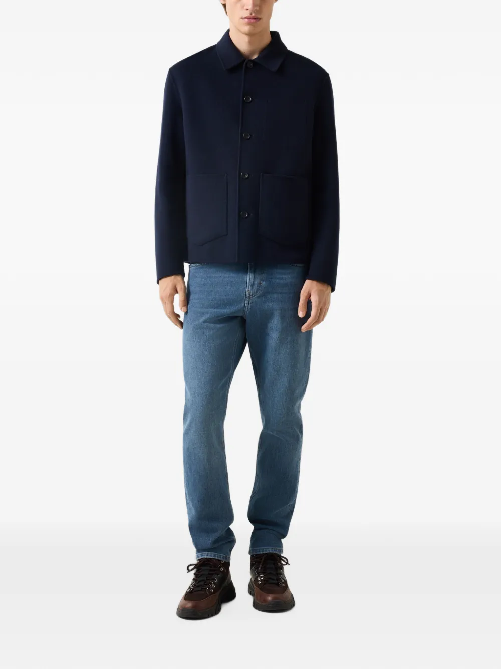 BOGNER Mirco wool jacket Blauw