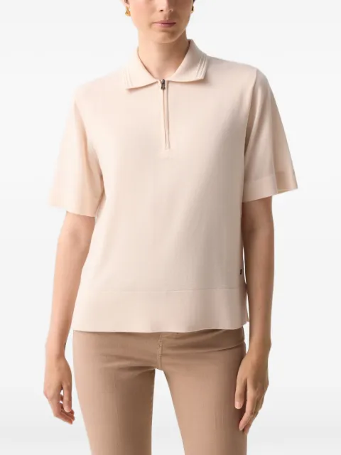 BOGNER Maureen zip-neck polo top