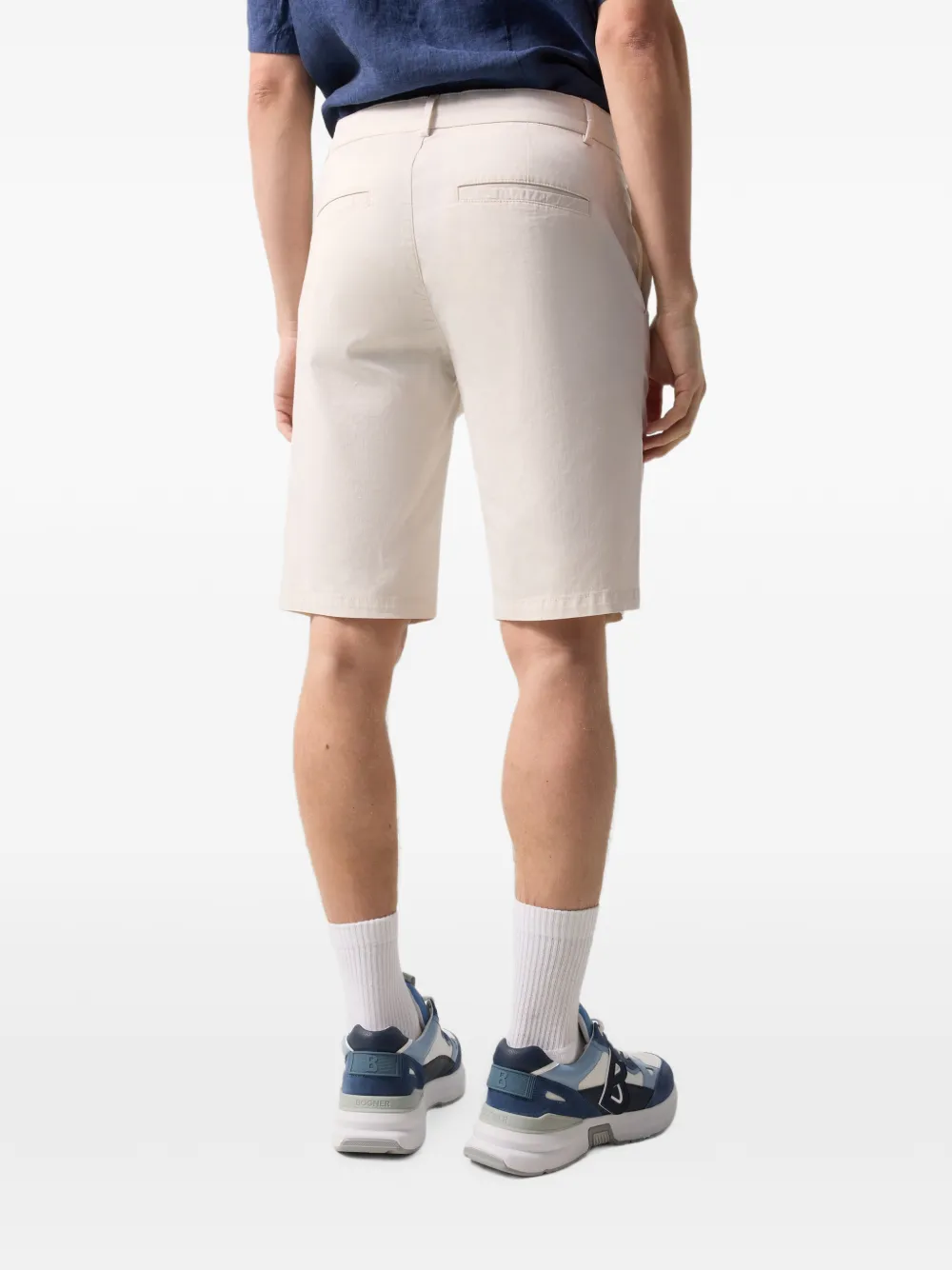 BOGNER Cole drawstring shorts Beige