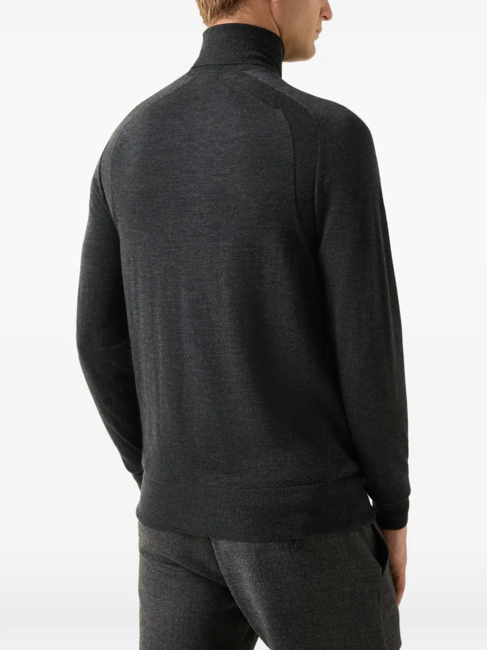BOGNER Gordon roll-neck sweater Grijs