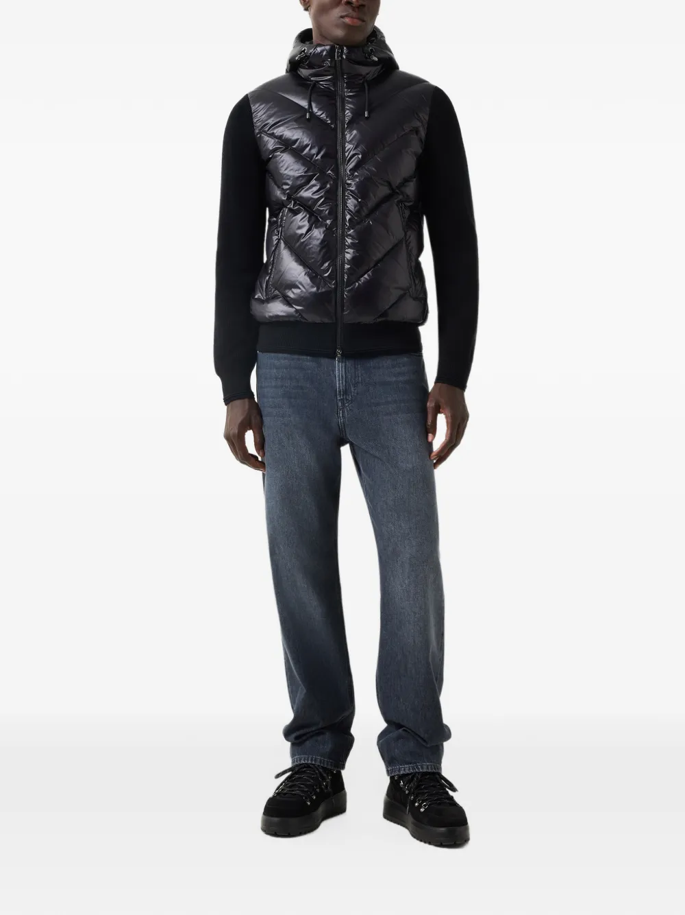 BOGNER Zisco panelled jacket Zwart