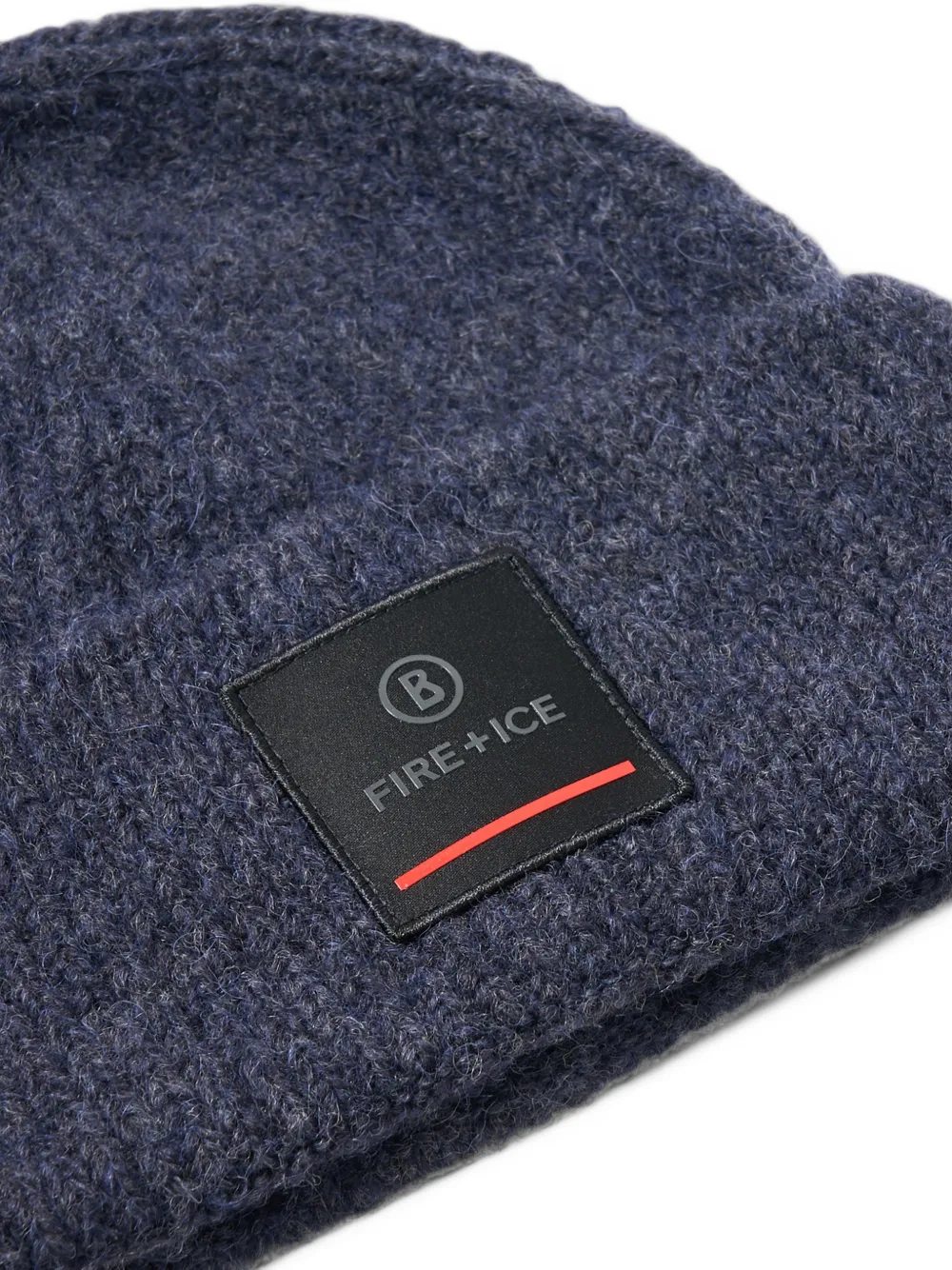 BOGNER FIRE+ICE Tuana logo-patch beanie hat Blauw