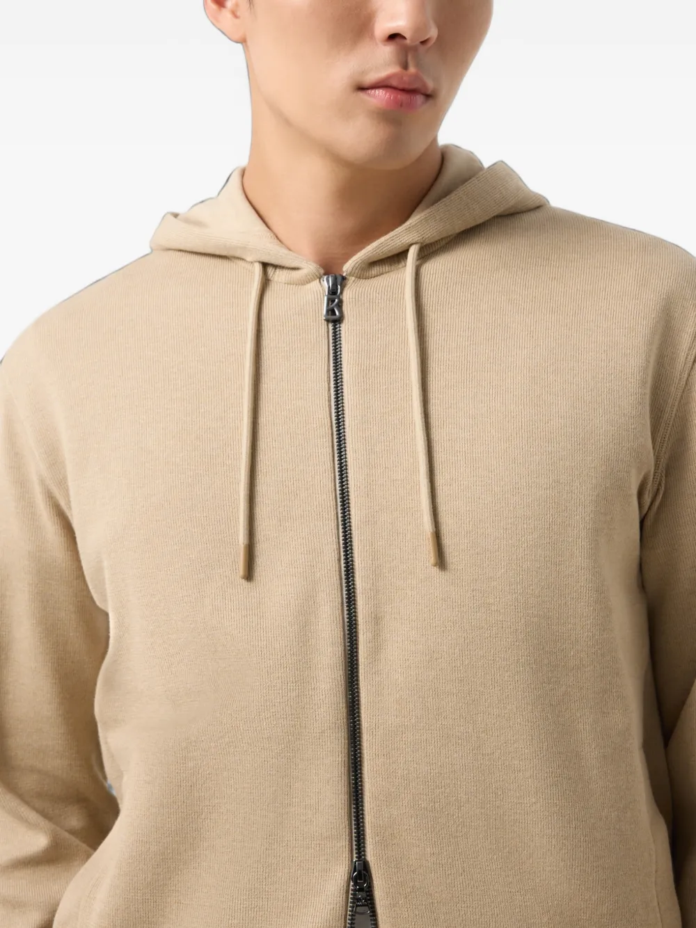 BOGNER Laros zip-up hoodie Beige