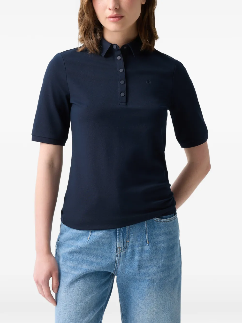 BOGNER Tammy piqué polo shirt Blauw