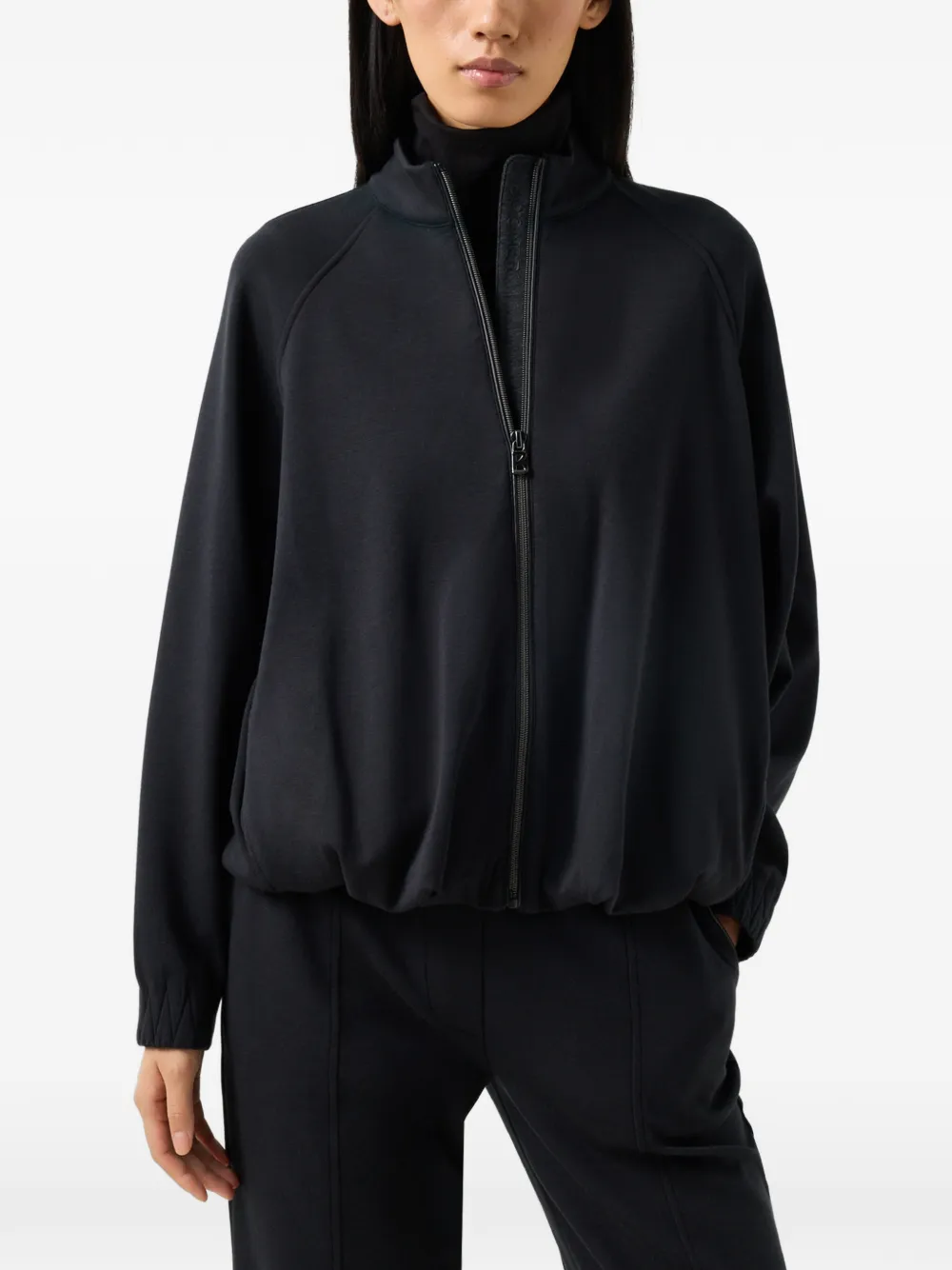 BOGNER Maditha Sweatshirt mit Reißverschluss - Schwarz