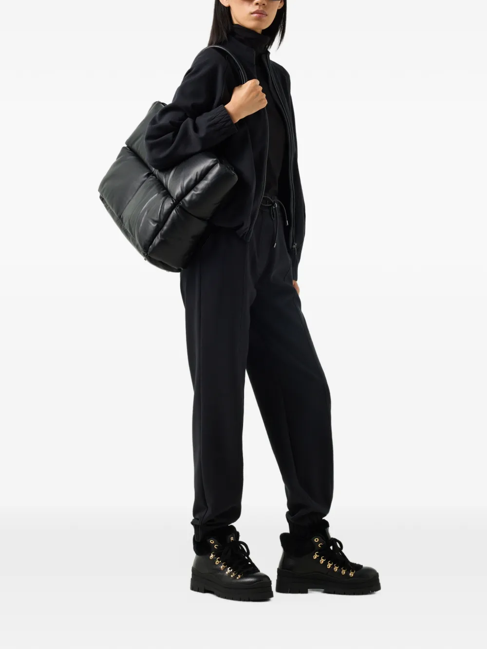 BOGNER Maditha sweater met rits Zwart