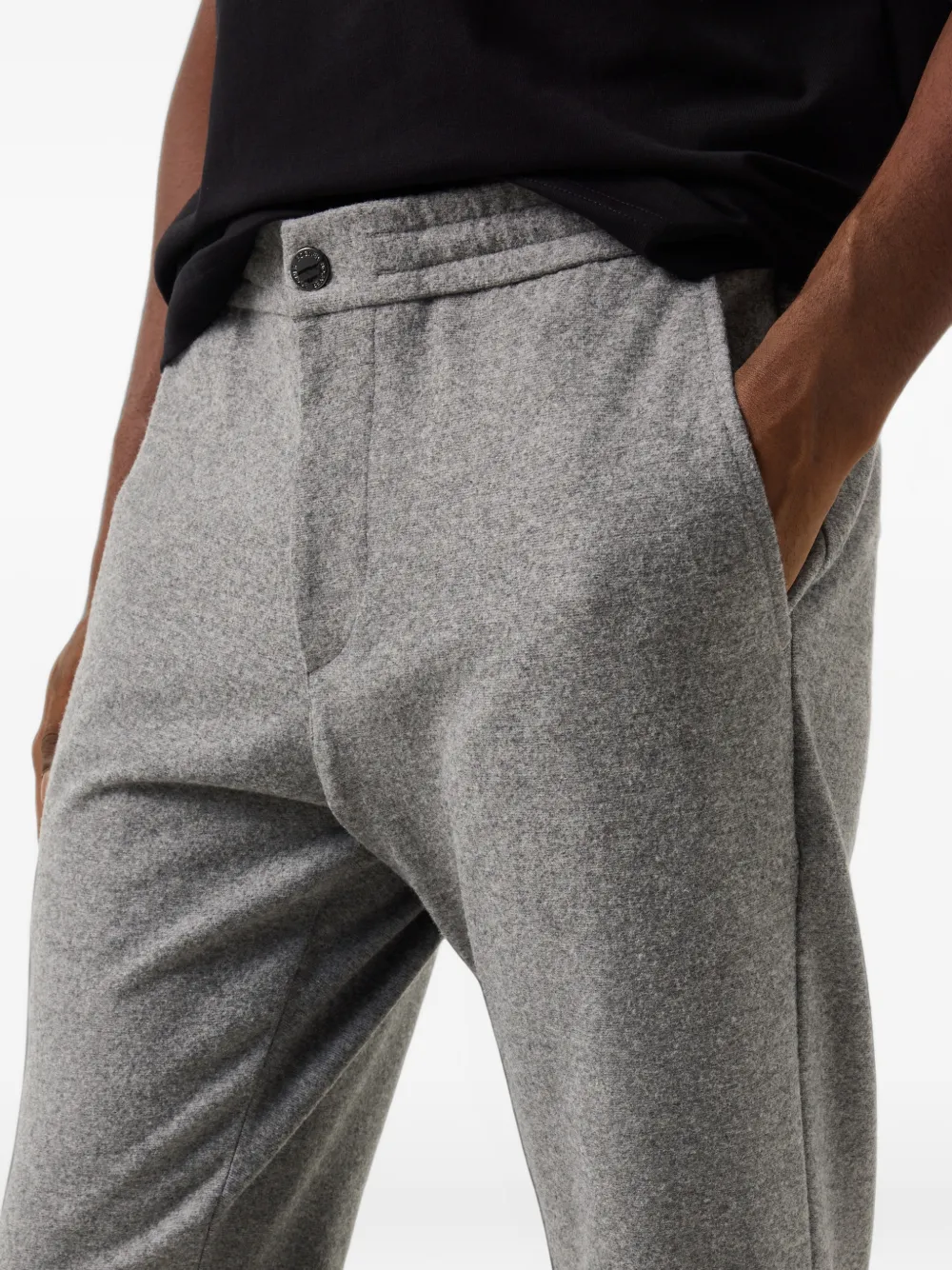 BOGNER Boris flannel trousers Grijs