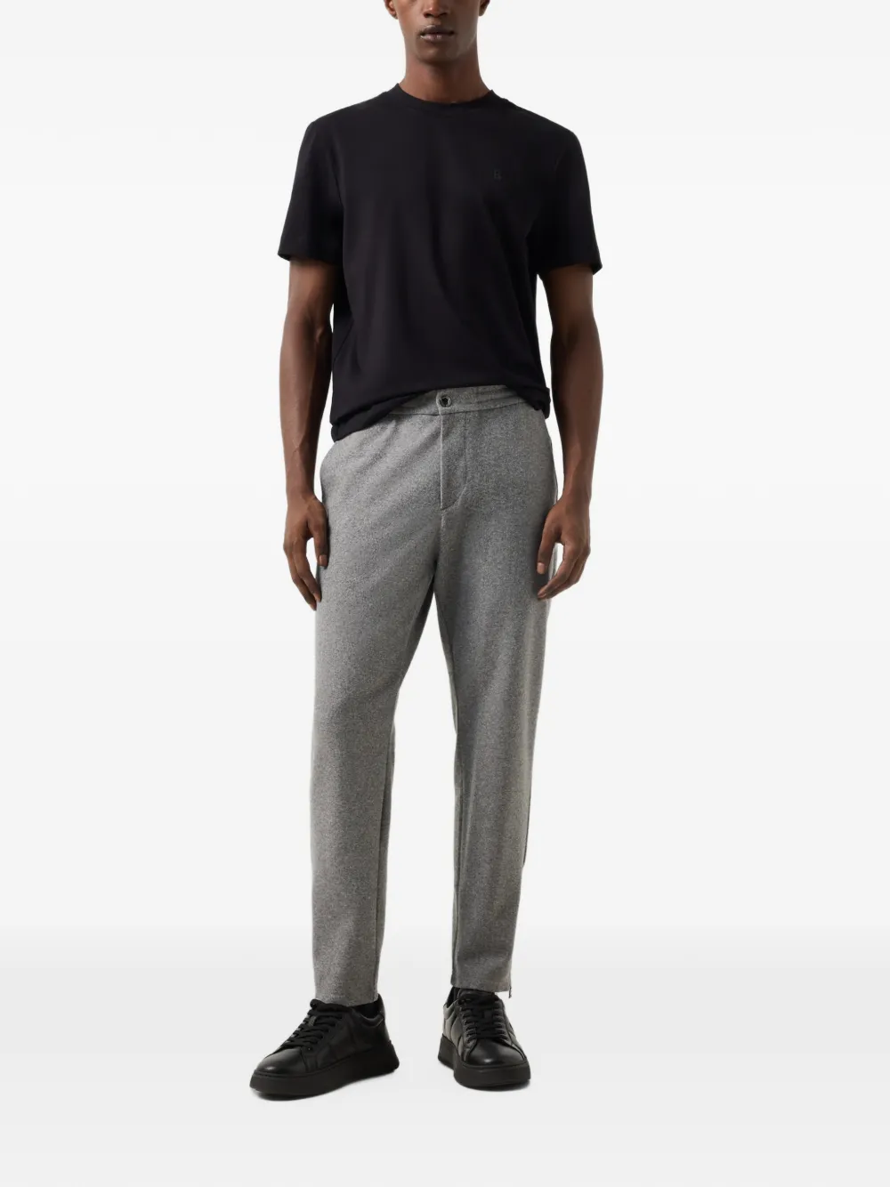 BOGNER Boris flannel trousers Grijs