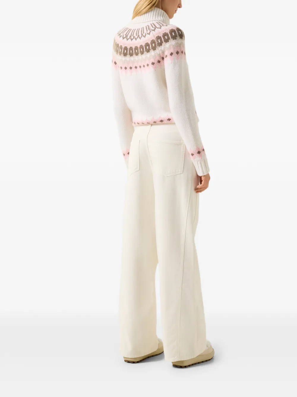 BOGNER Lizzy wide-leg jeans Wit