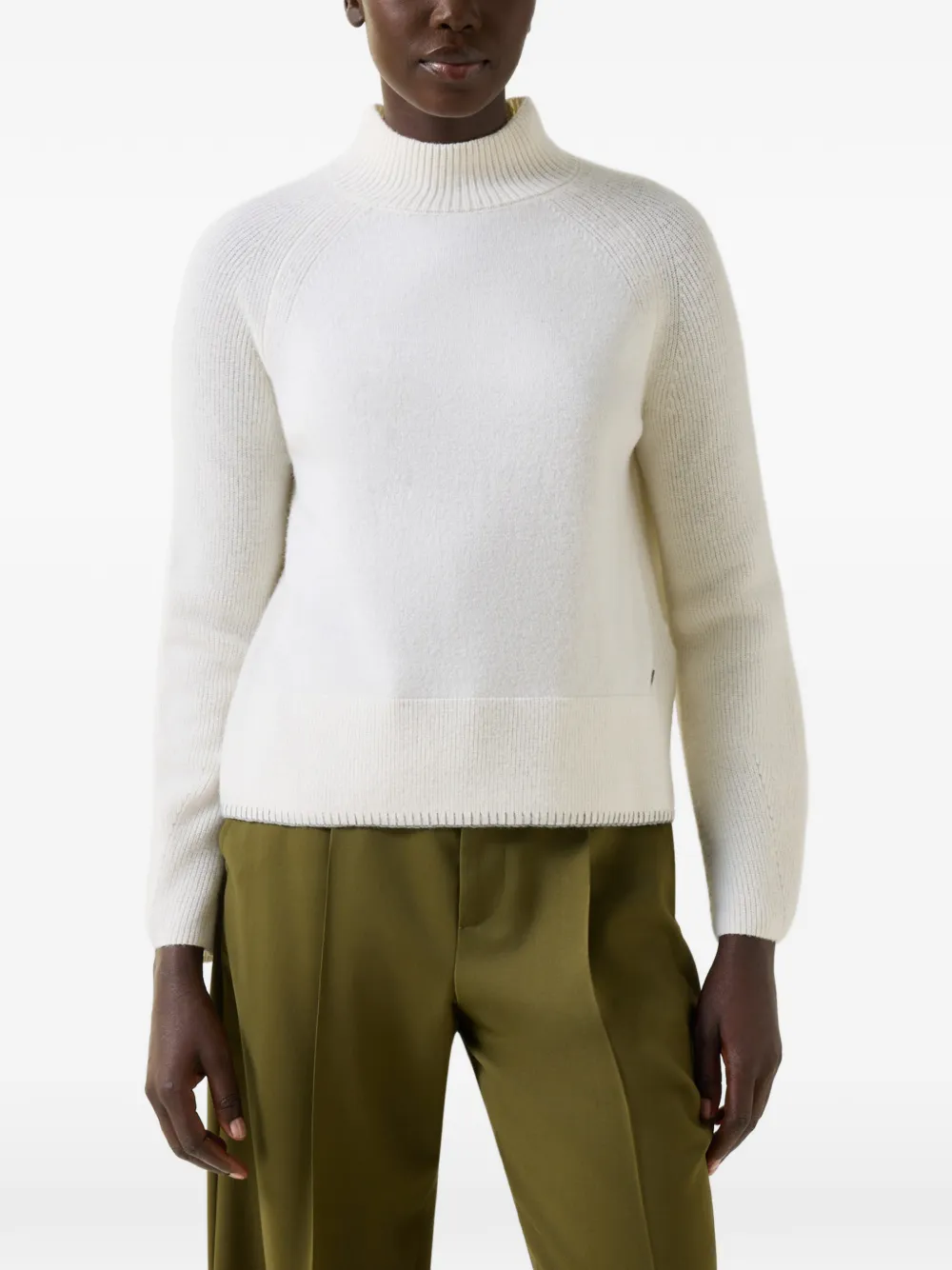 BOGNER Lena raglan-sleeve sweater - Weiß