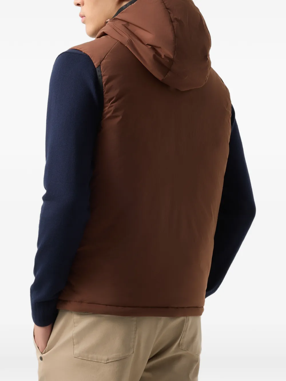 BOGNER Clion lightweight down-filled gilet Bruin