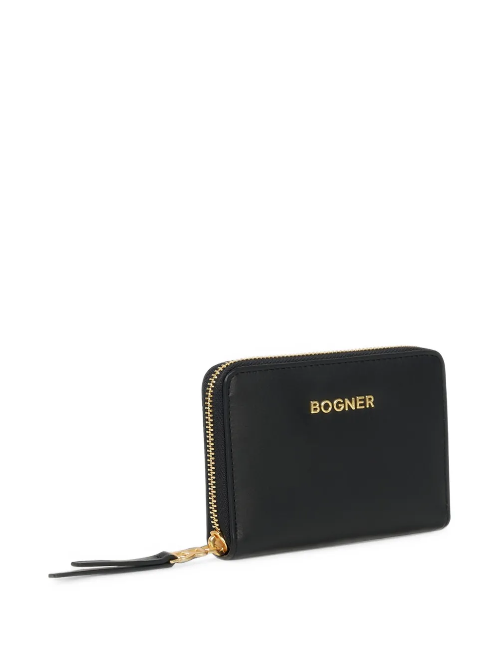BOGNER Loges Grandes Augusta leather wallet Zwart