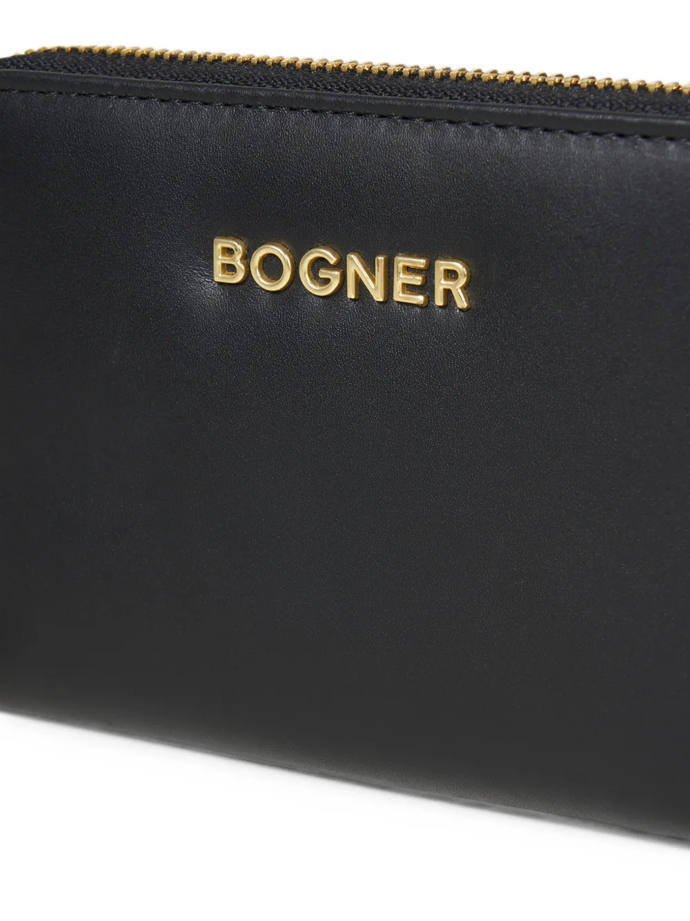 BOGNER Loges Grandes Augusta leather wallet Zwart