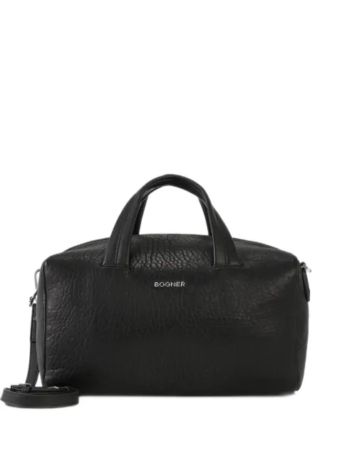 BOGNER Anzere Marcia grained leather holdall bag