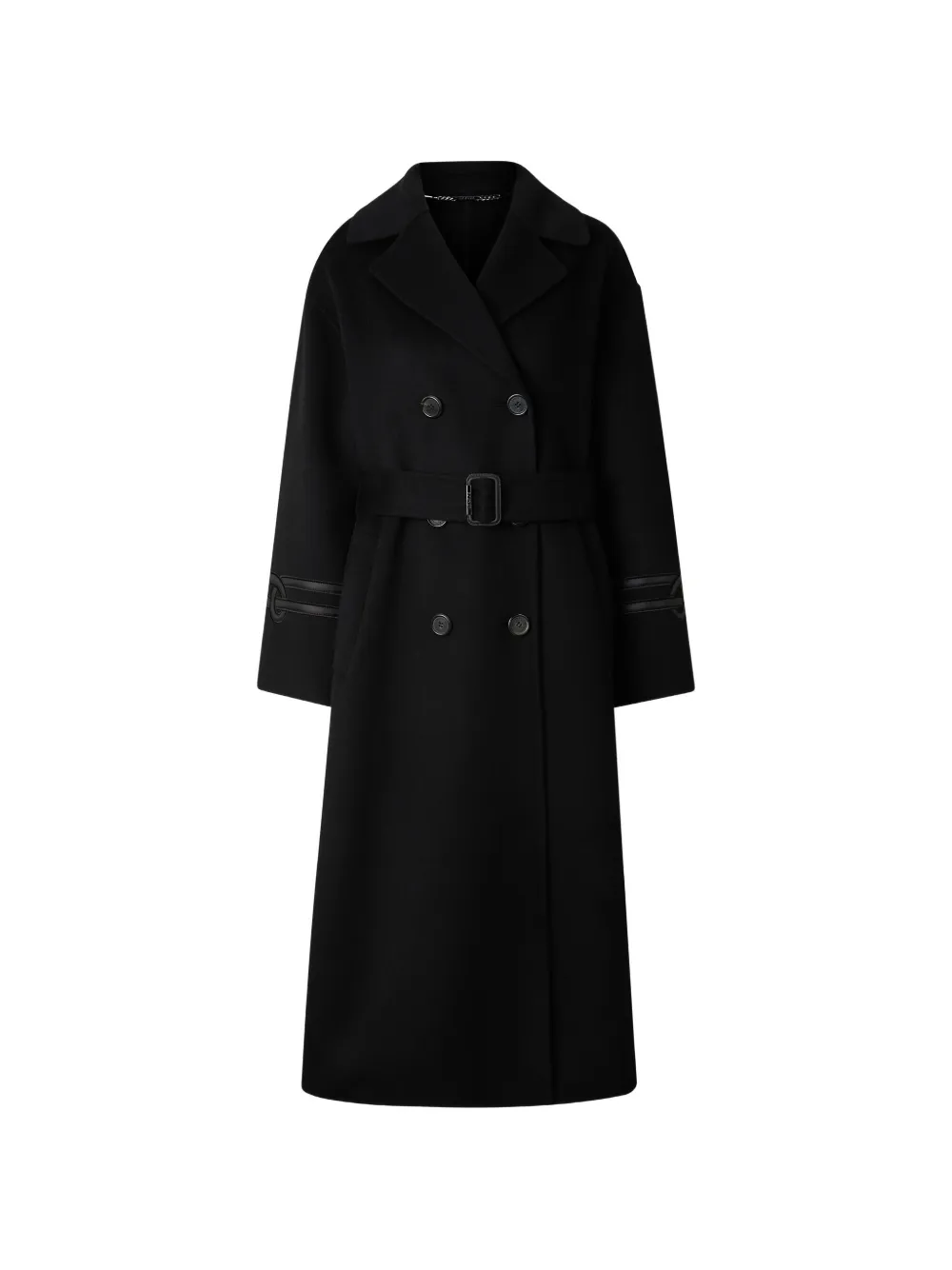 BOGNER Doppelreihiger Terese Mantel - Schwarz
