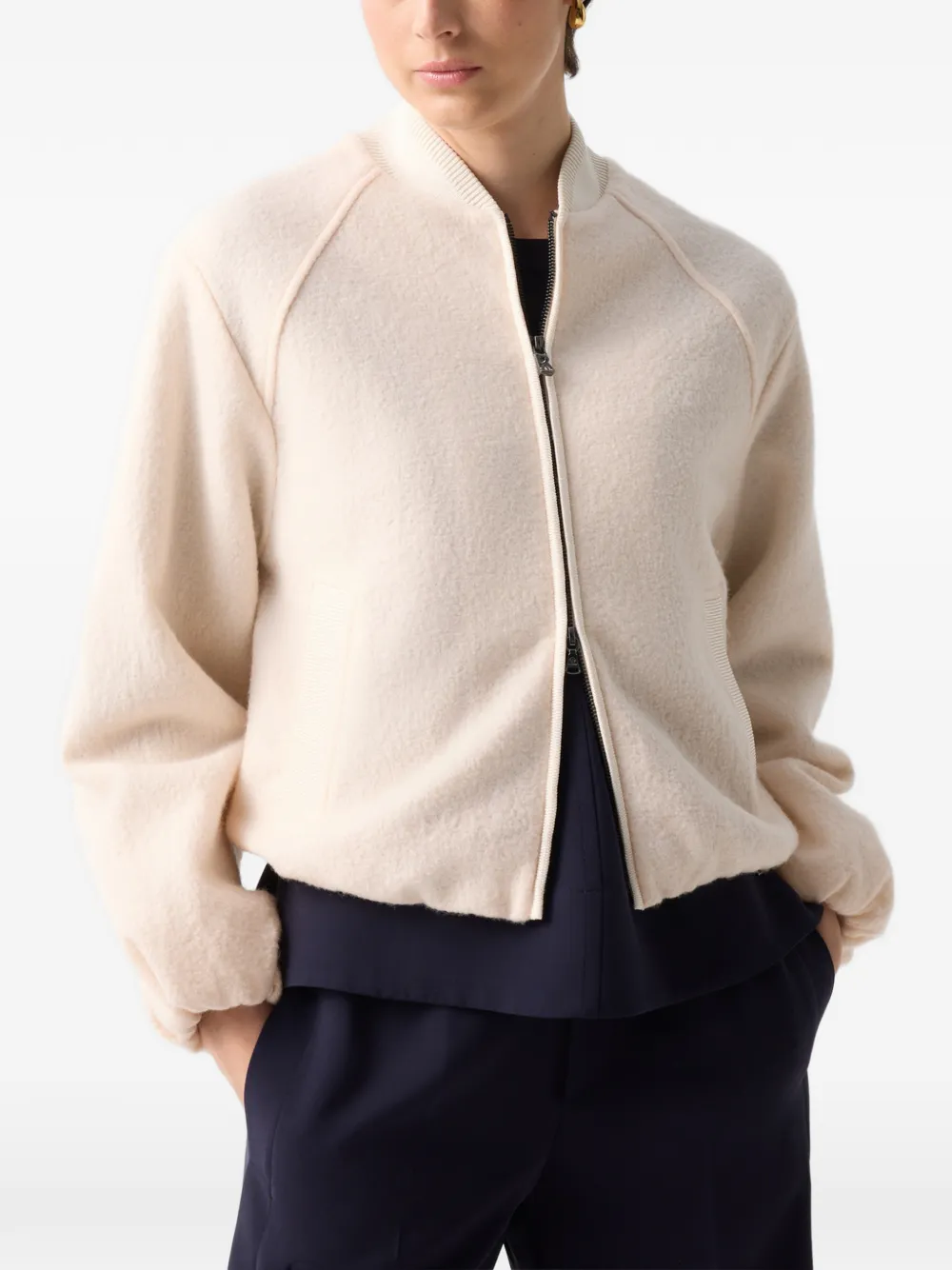 BOGNER Editha Cardigan aus Wolle - Nude