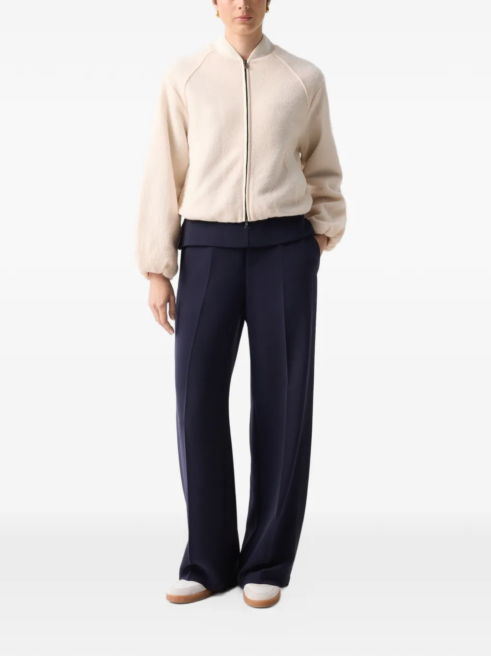 BOGNER Editha wool cardigan Beige