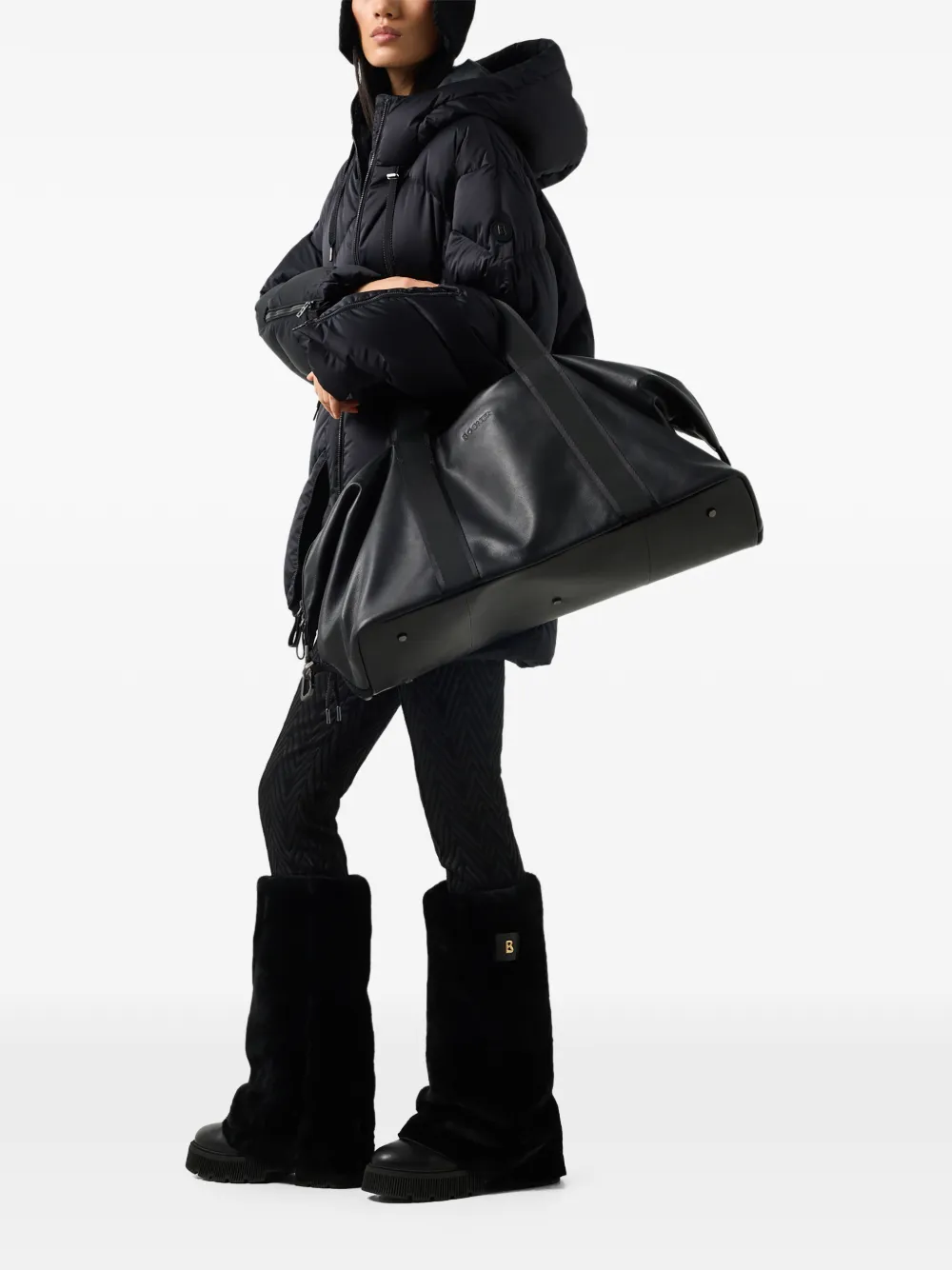BOGNER Glenda quilted down parka Zwart