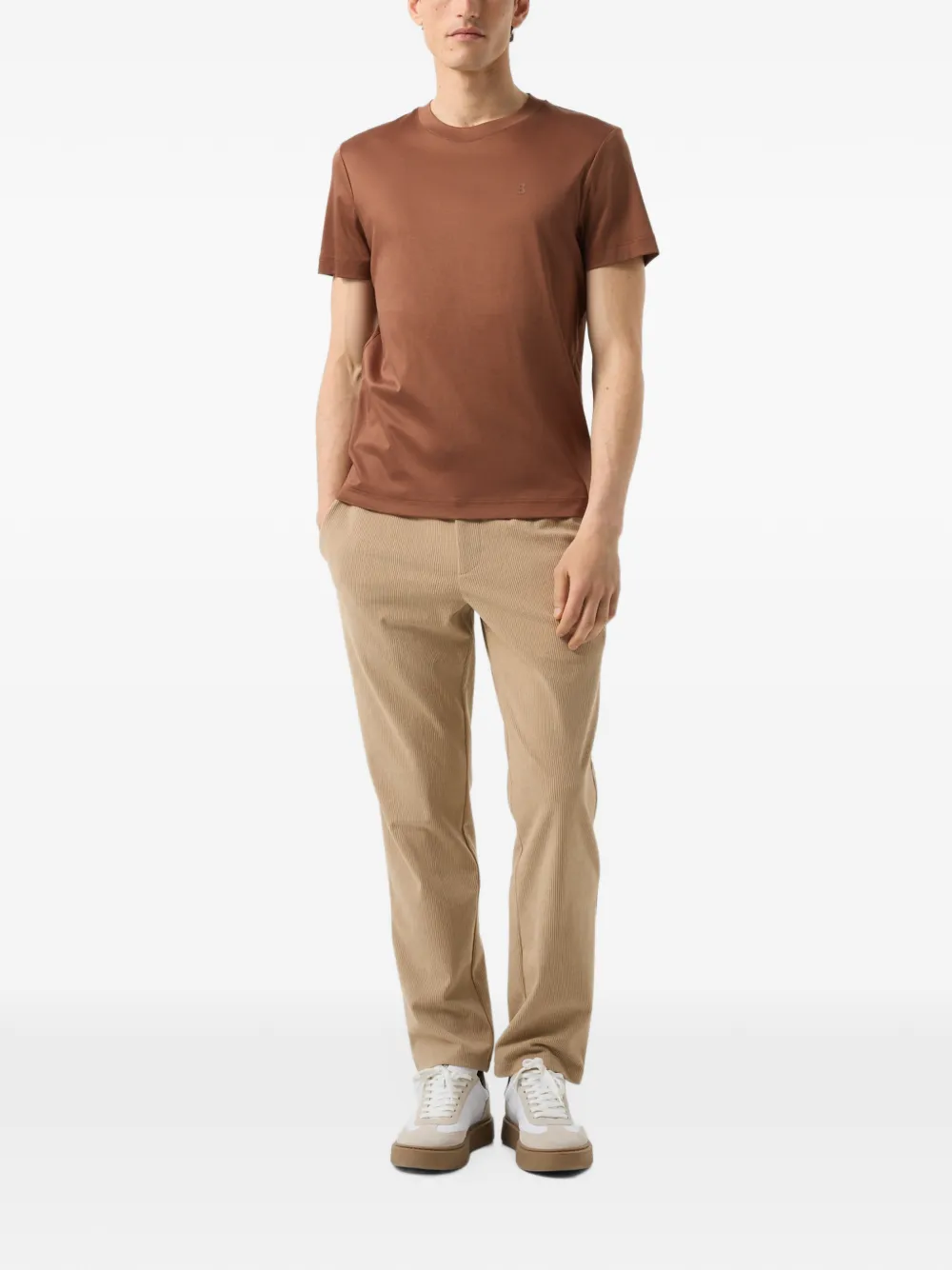 BOGNER Ryan logo-print T-shirt Bruin