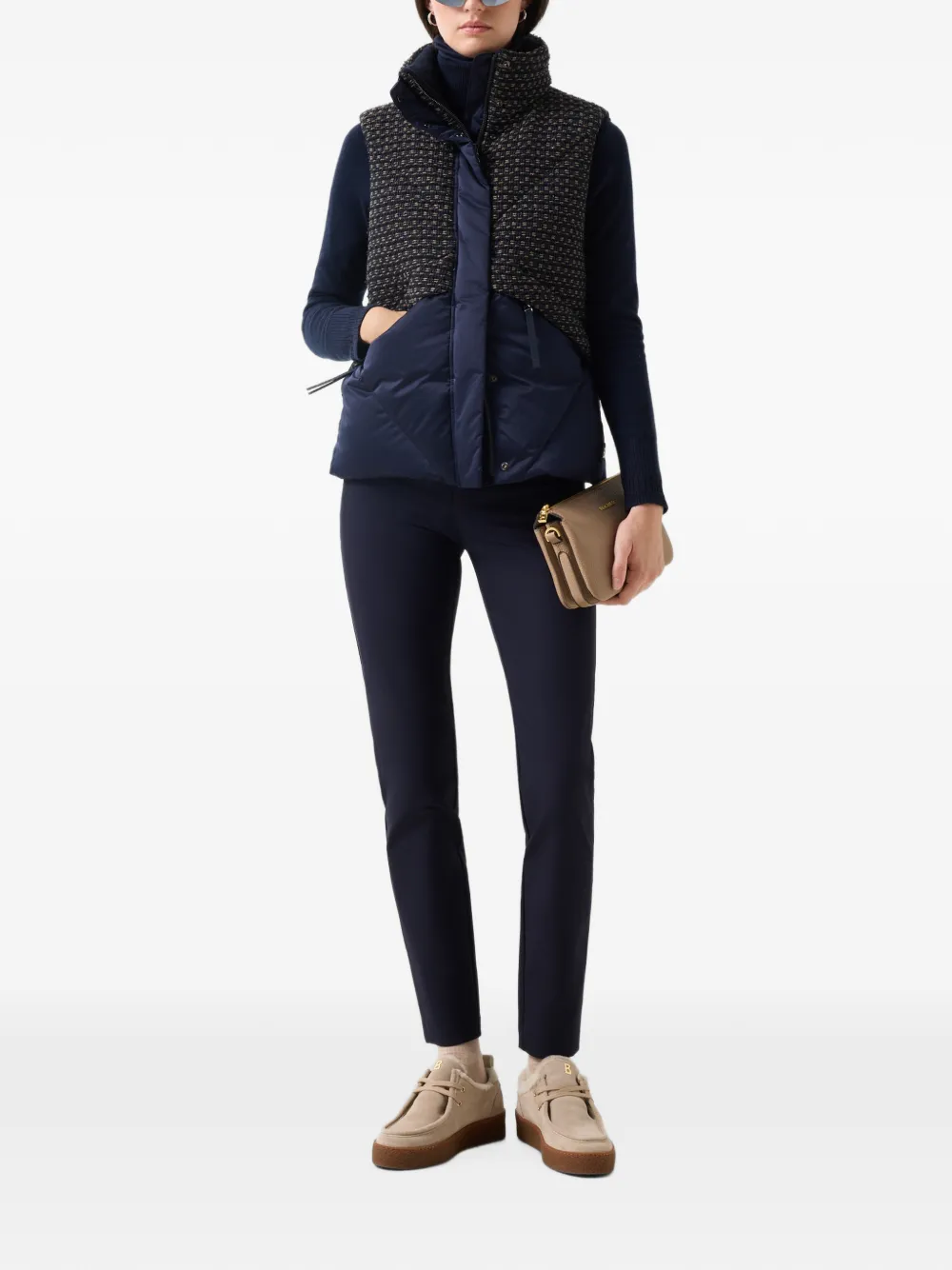 BOGNER Vaiana raglan-sleeve roll-neck sweater Blauw