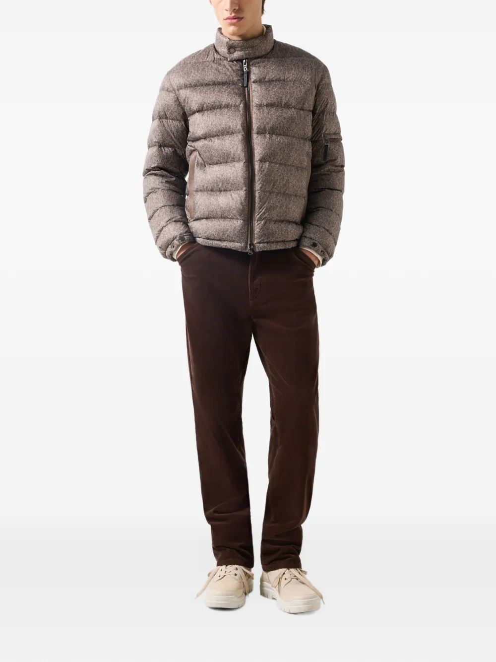 BOGNER Hugh quilted puffer jacket Bruin