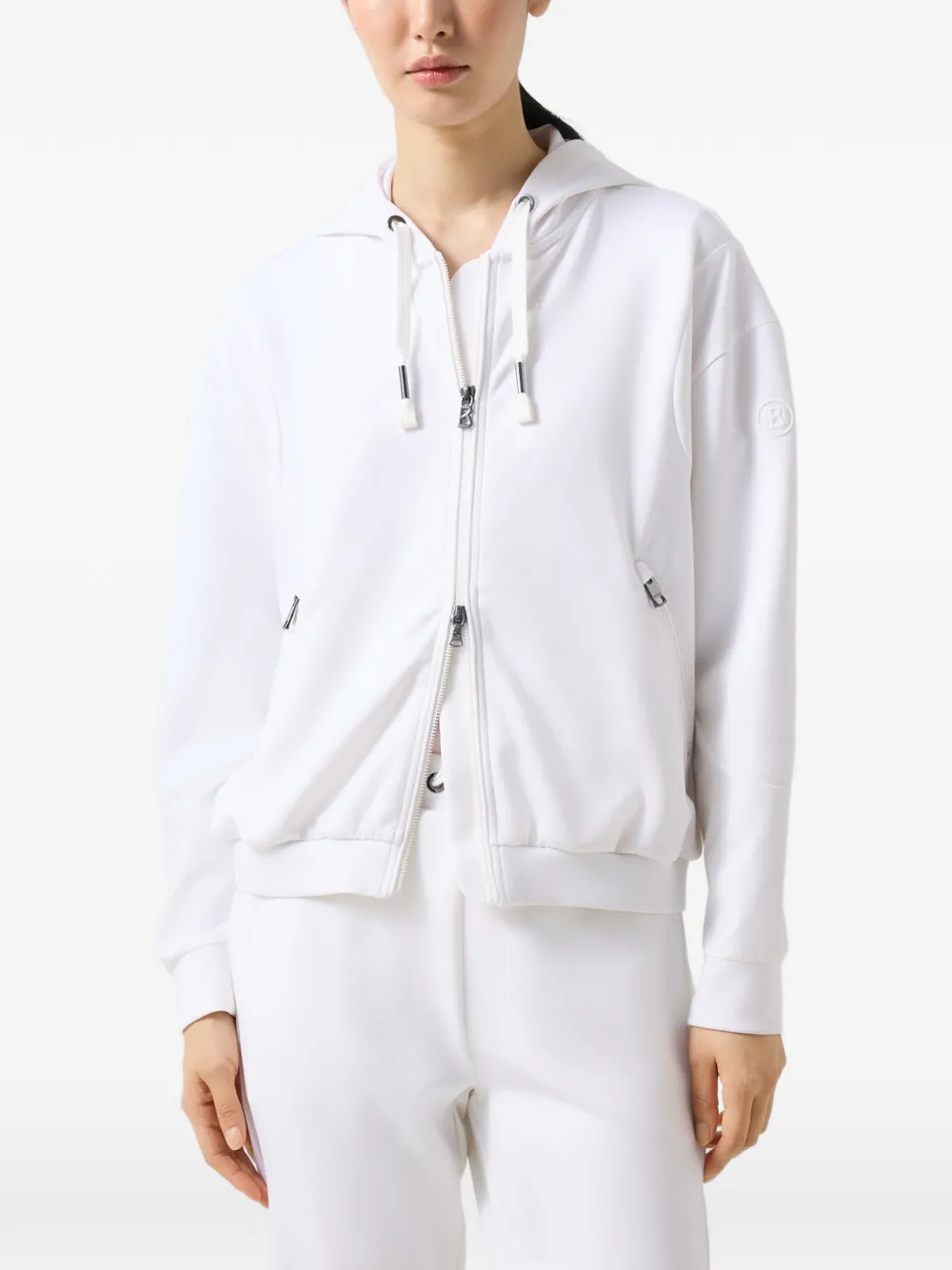 BOGNER Julietta hooded jacket Wit