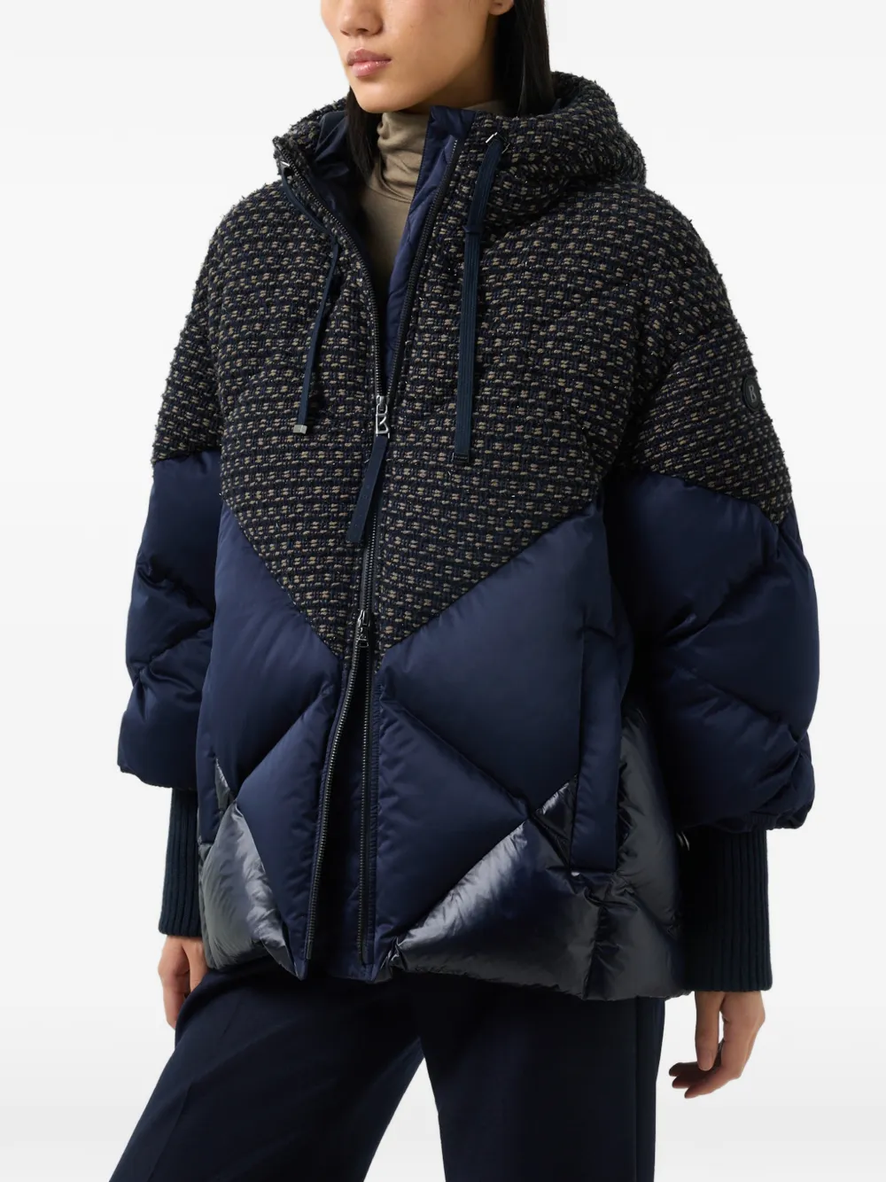 BOGNER Sheryl diamond-quilted jacket - Blau
