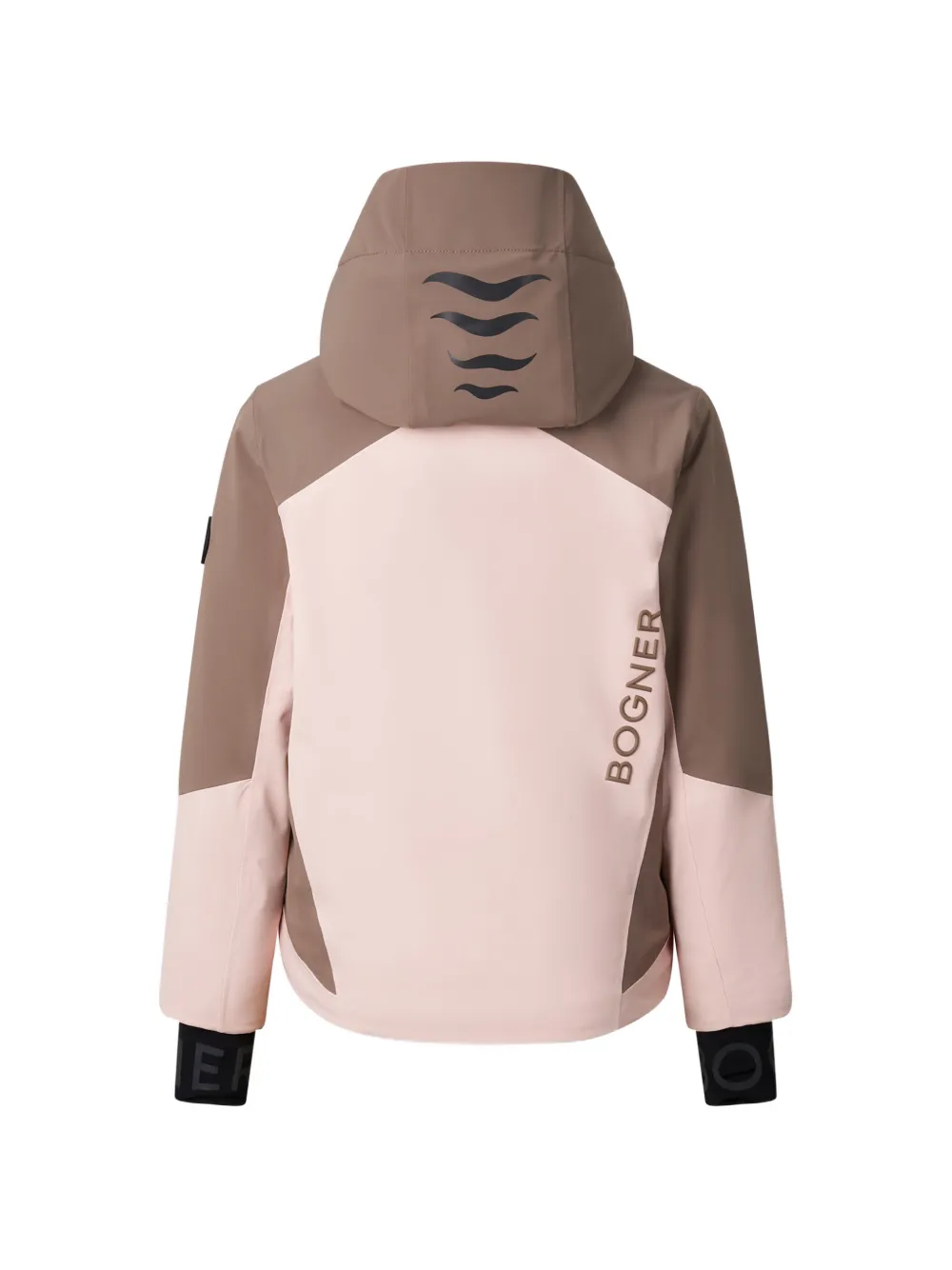 Bogner Kids Snow colour-block ski jacket Roze