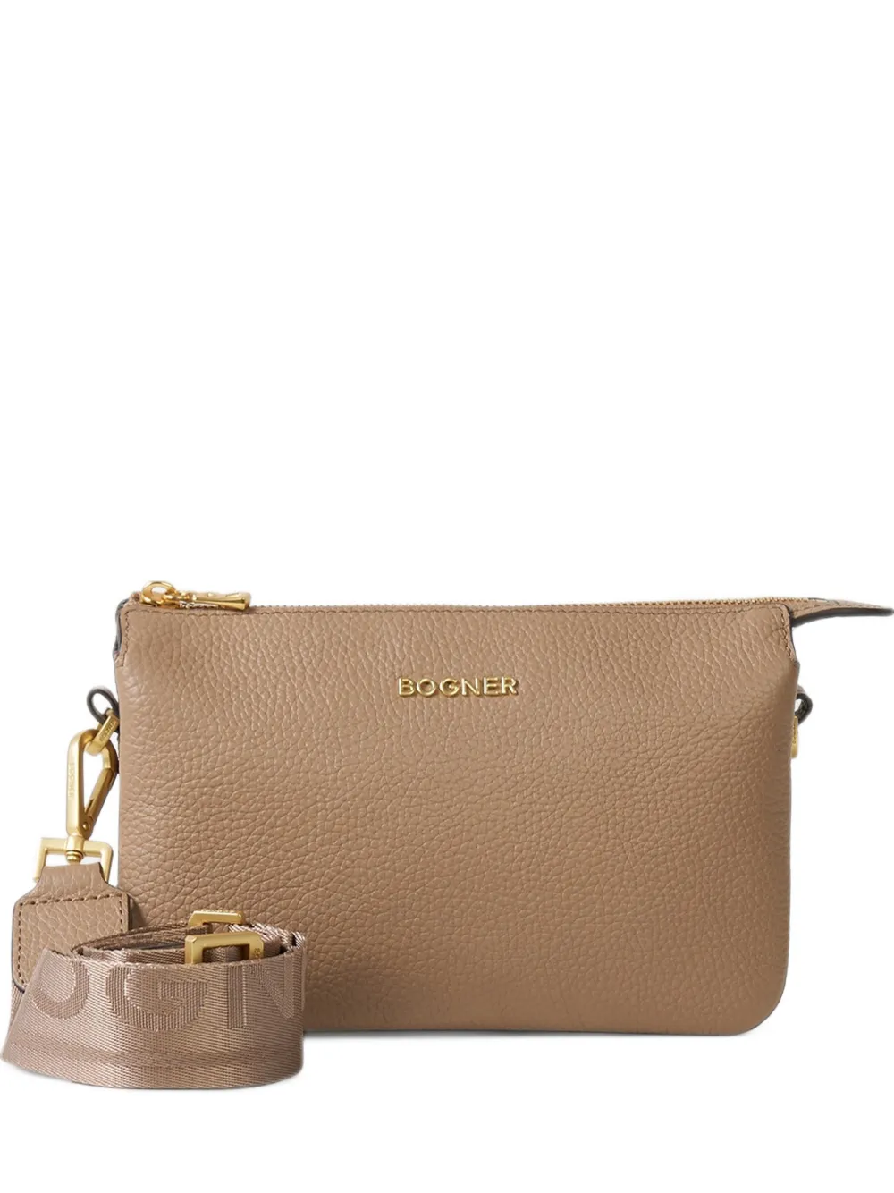 BOGNER Borsa a spalla Wallis Taja in pelle - Marrone