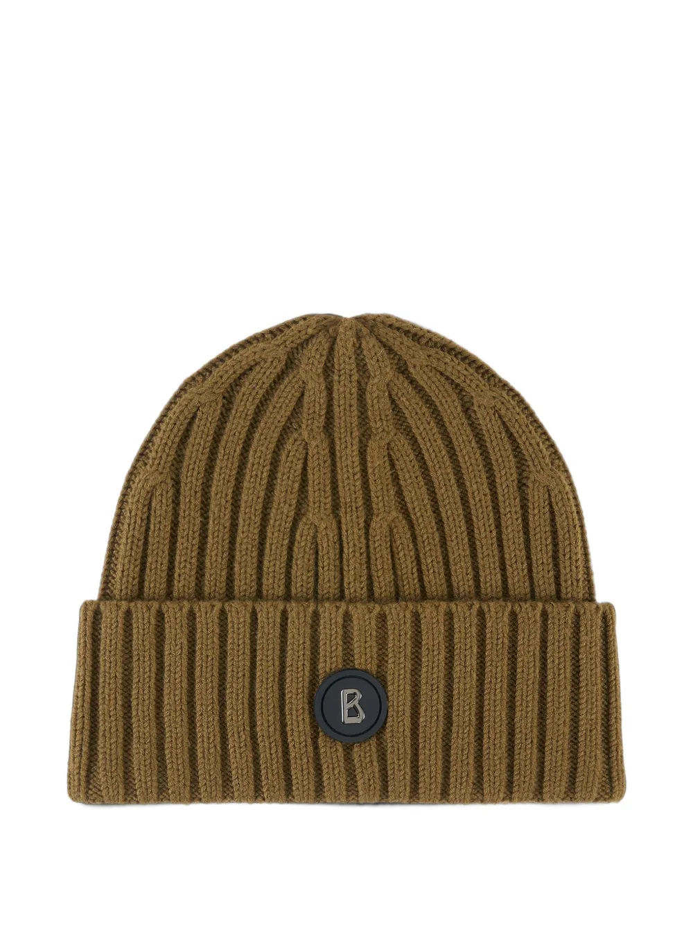 BOGNER Bony logo-patch beanie hat Groen