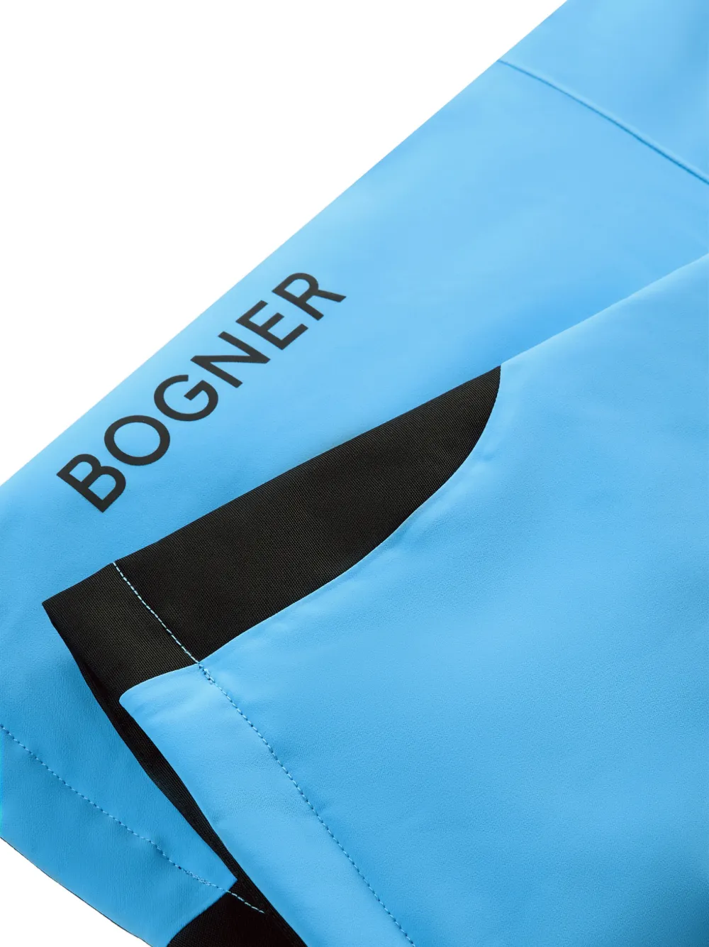 Bogner Kids Yuki logo-strap ski pants Blauw