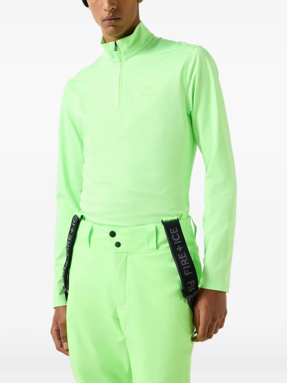 BOGNER FIRE+ICE Pascal logo-print sweatshirt Groen