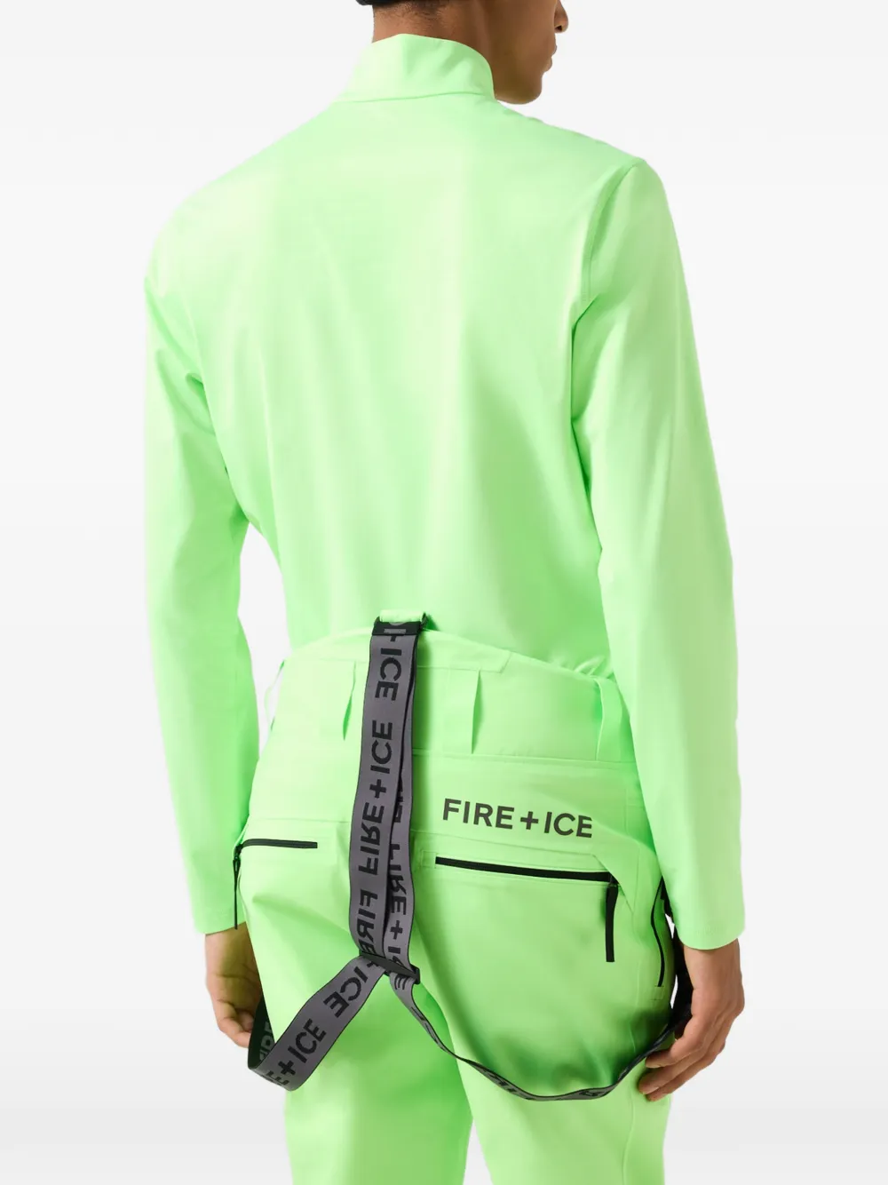 BOGNER FIRE+ICE Pascal logo-print sweatshirt Groen