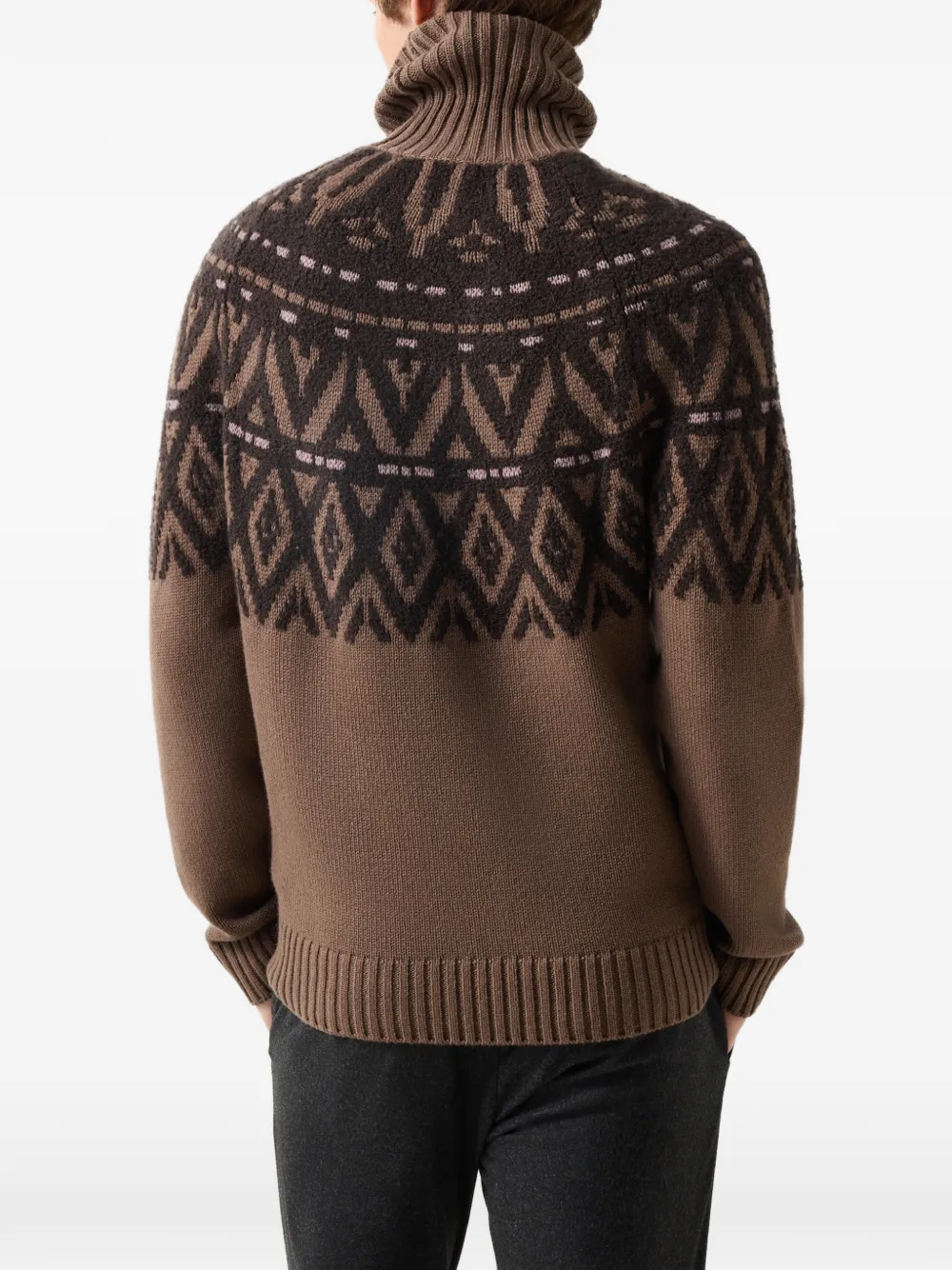 BOGNER Roxter roll-neck sweater Bruin