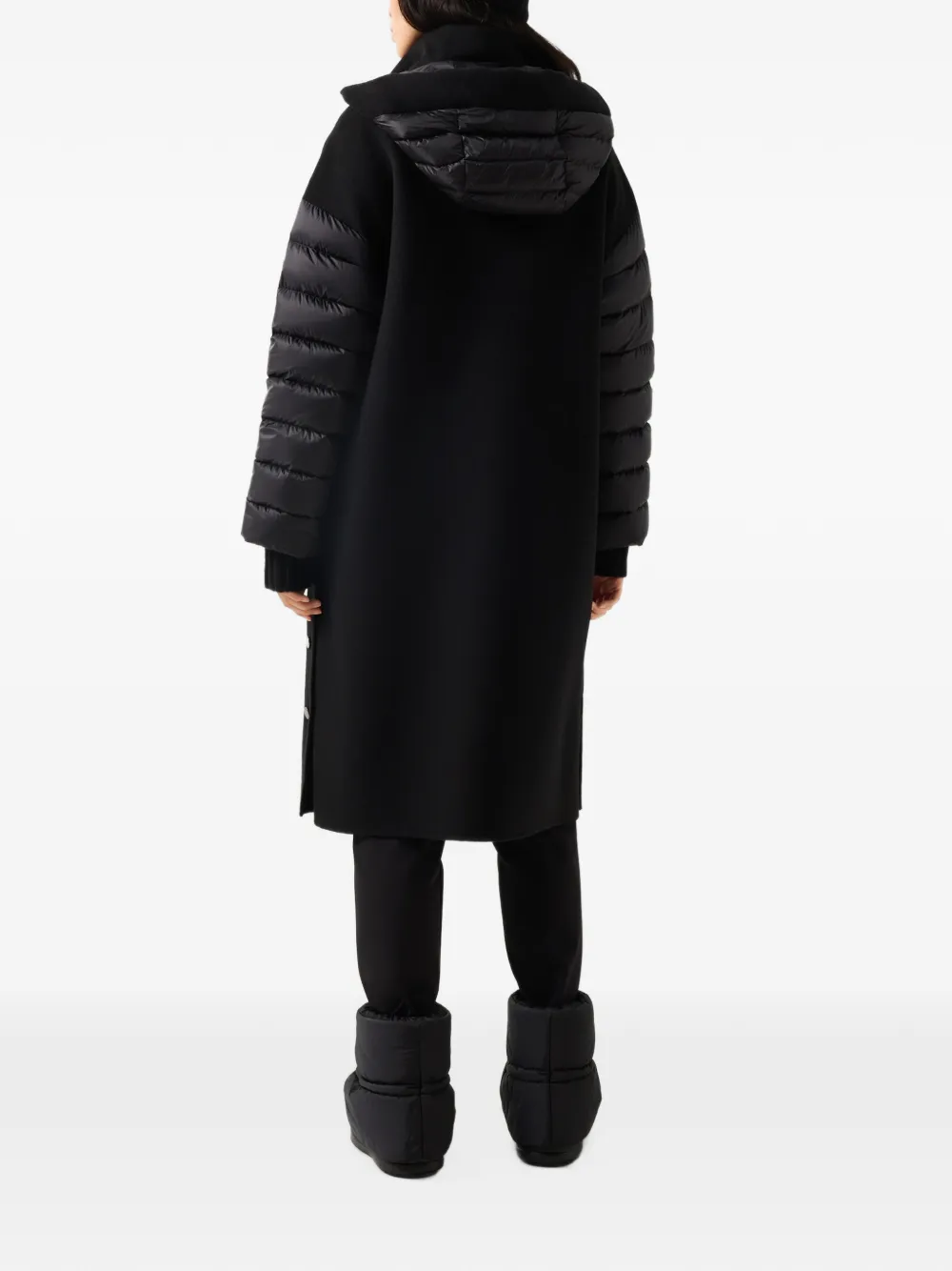 BOGNER Trisha panelled coat Zwart