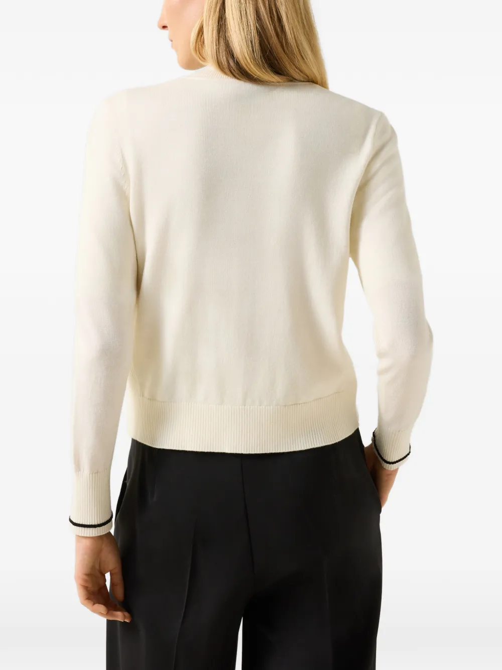 BOGNER Azou button-up cardigan Wit