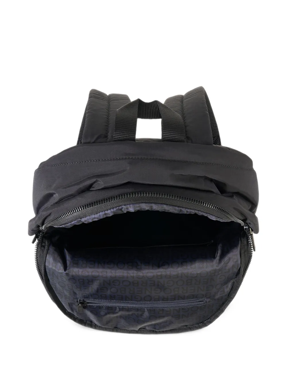 BOGNER Bromont Lugh quilted backpack Zwart