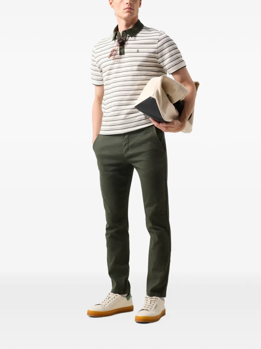BOGNER Riley chino trousers Groen
