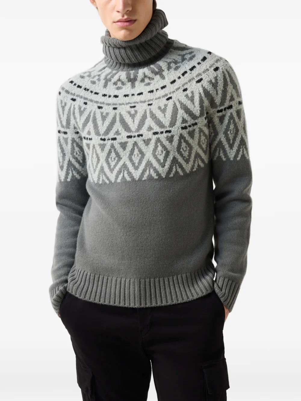 BOGNER Roxter cashmere sweater Groen