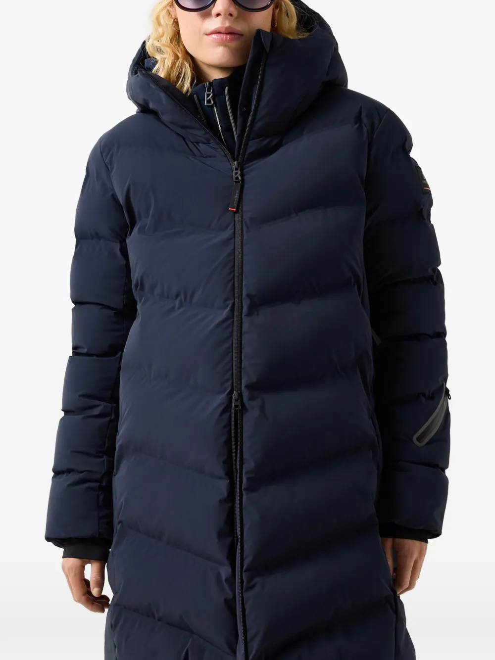 BOGNER FIRE+ICE Tec-Aen quilted coat - Blau