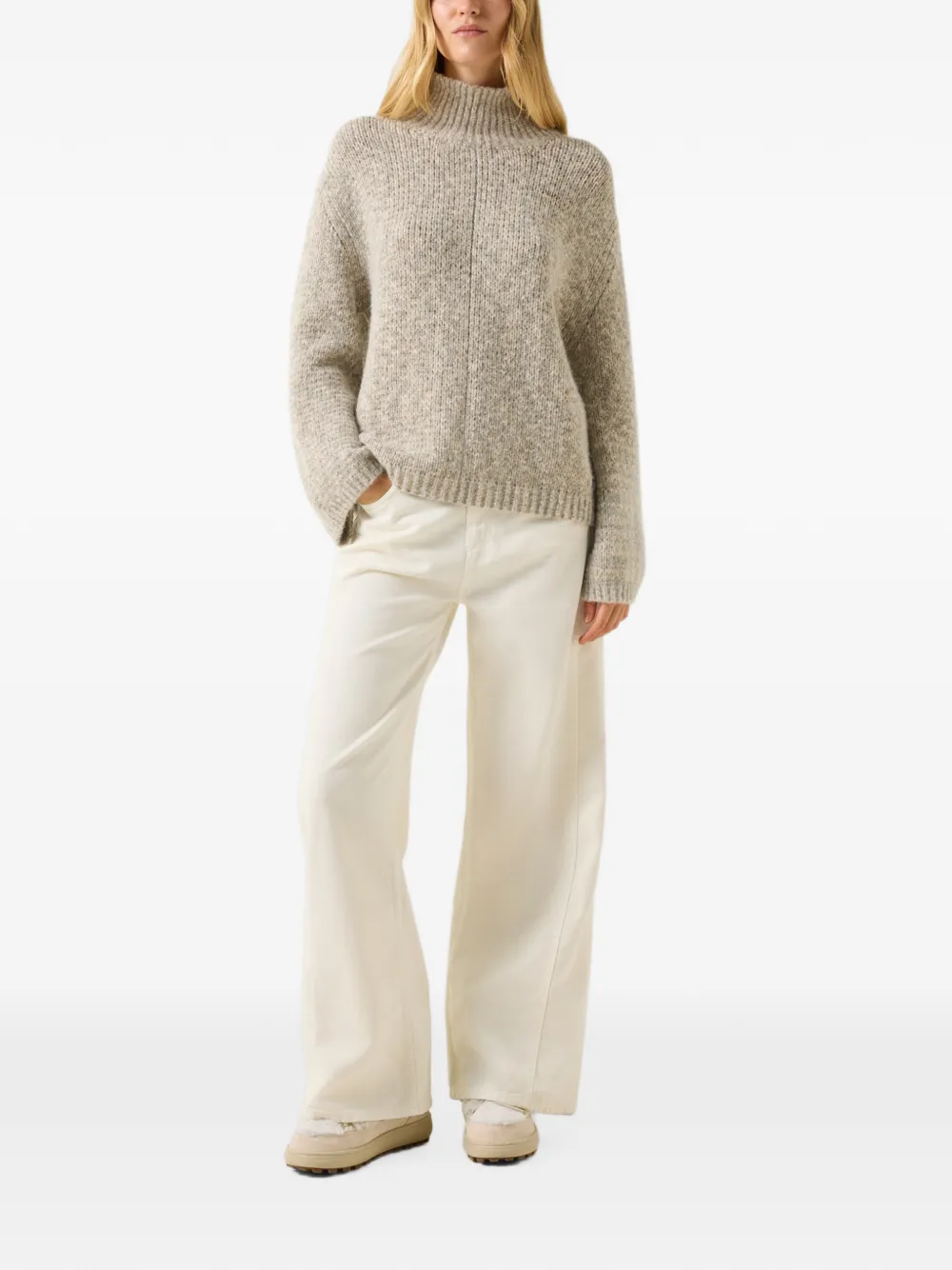 BOGNER Svoni roll-neck sweater Beige