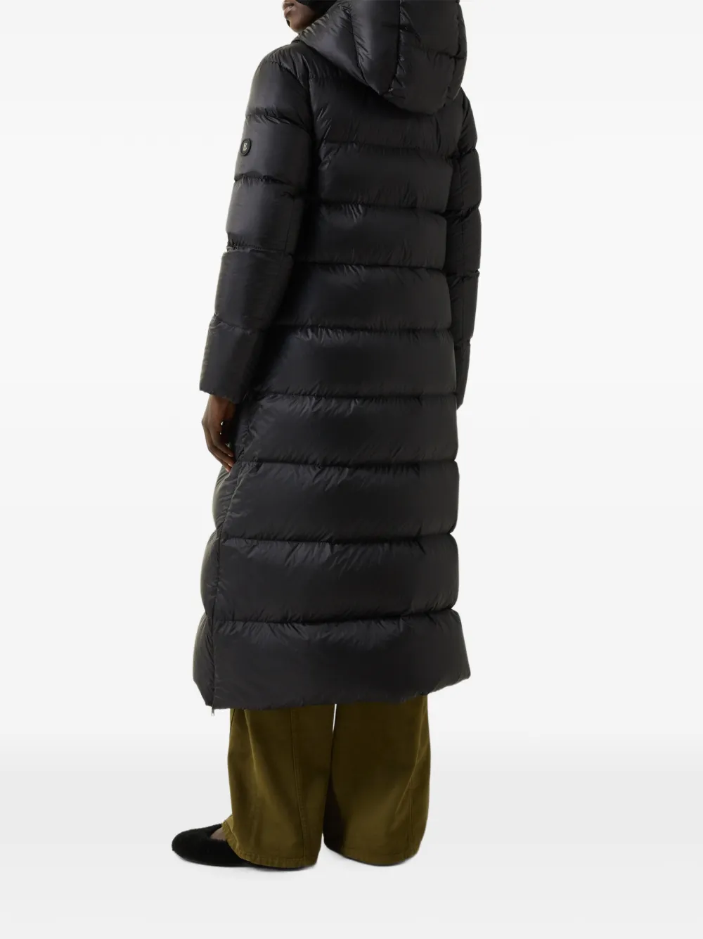 BOGNER Maxie quilted parka coat Zwart