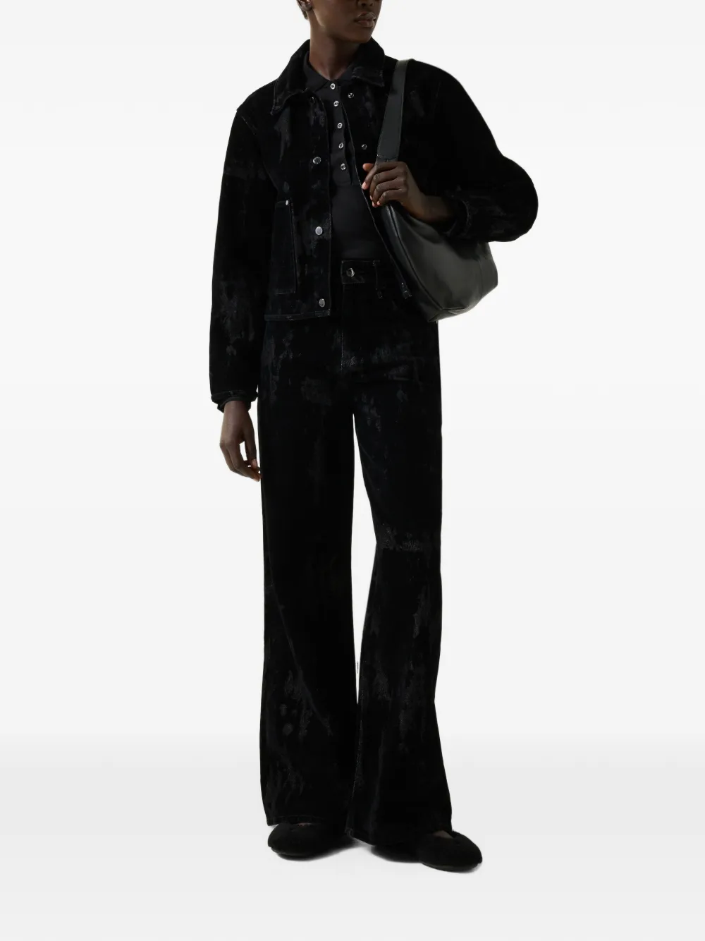 BOGNER Lizzy wide-leg jeans Zwart