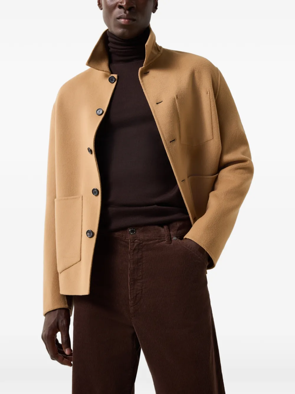 BOGNER Travis corduroy straight-leg trousers Bruin