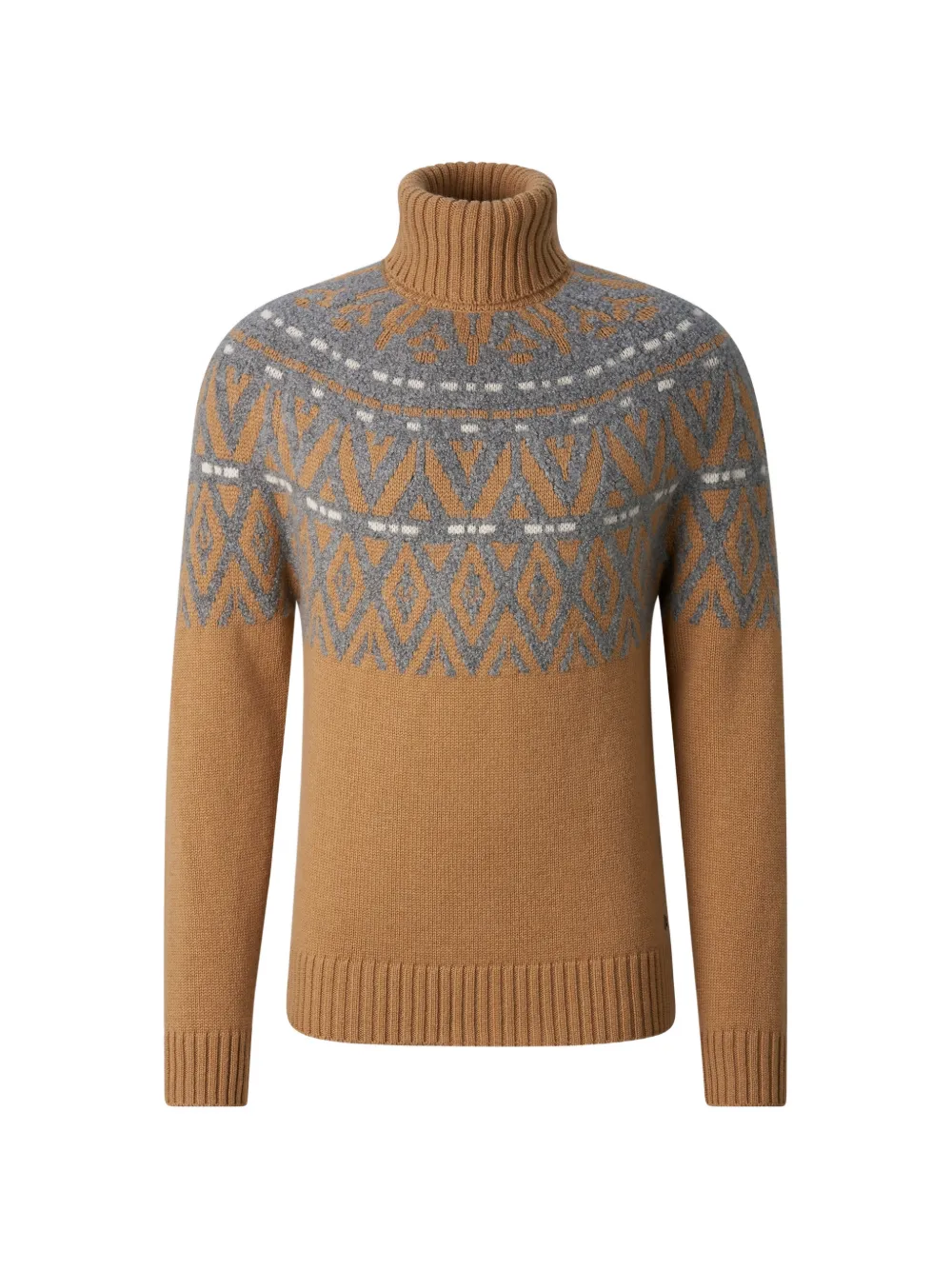 BOGNER Roxter bouclé-knit cashmere sweater Beige
